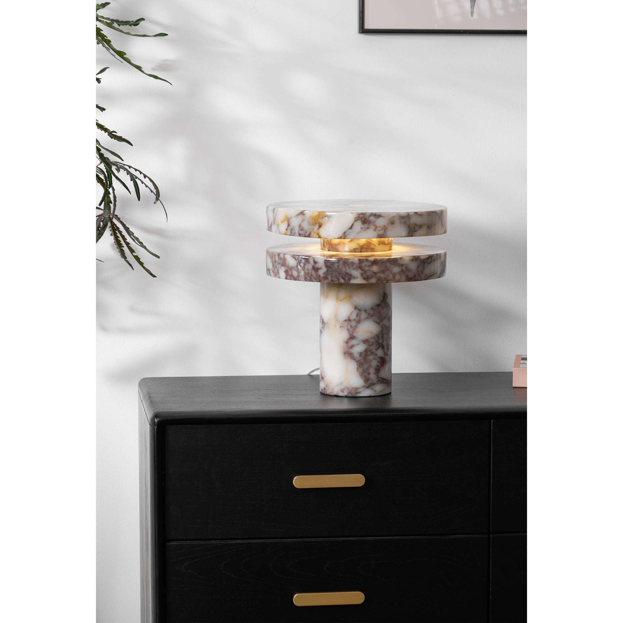 Lume Marble Table Lamp-Neutral Decor