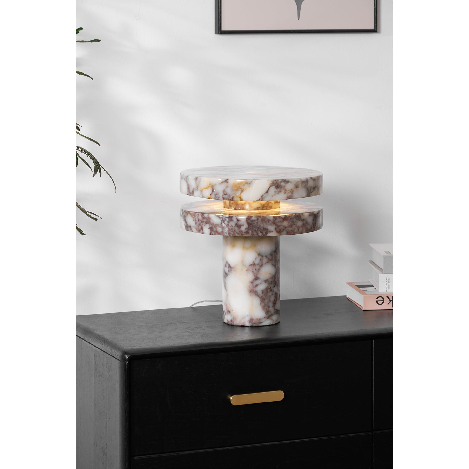 Lume Marble Table Lamp-Neutral Decor