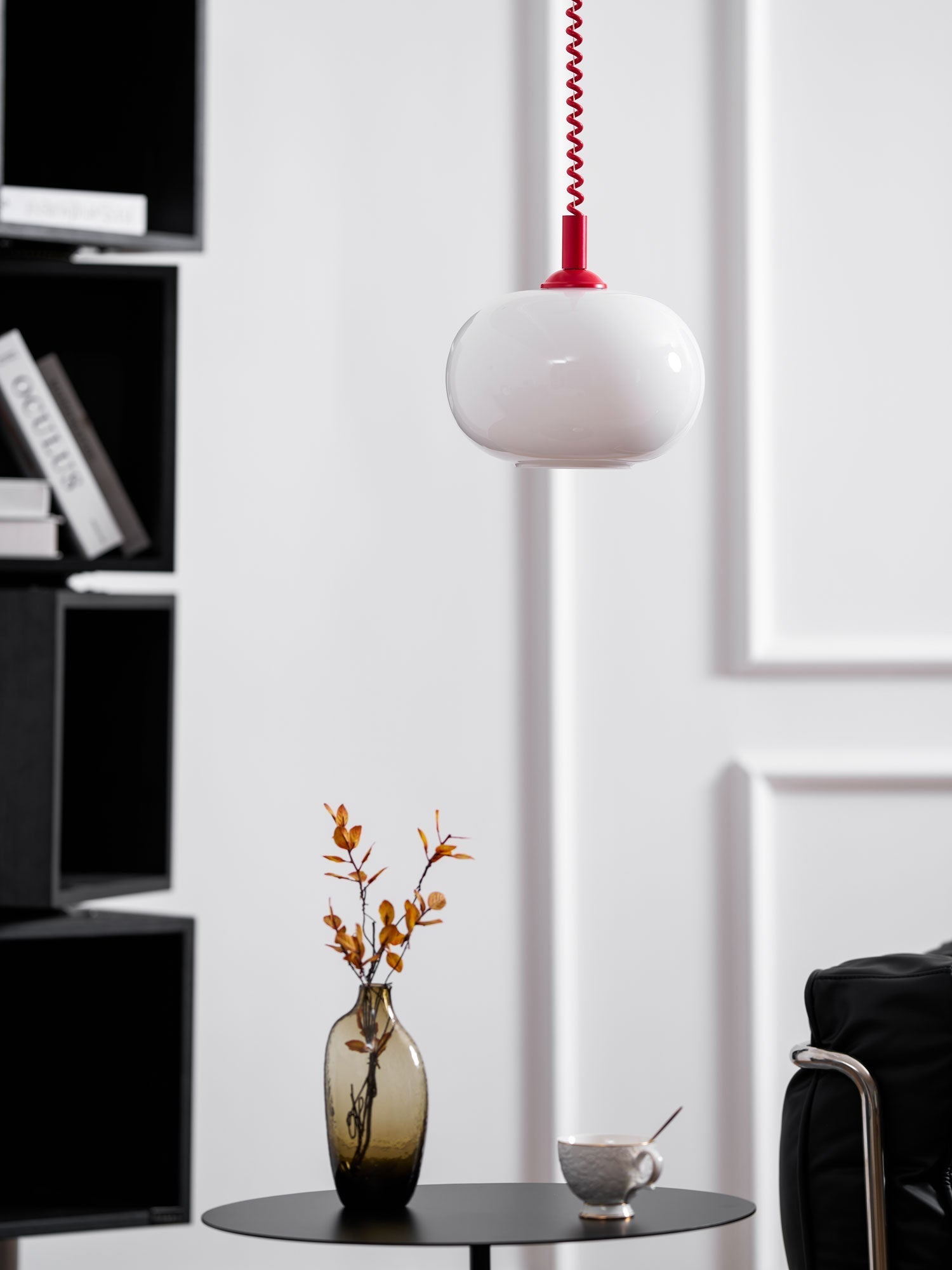 Euvora Glass Classic Pendant Light-Neutral Decor