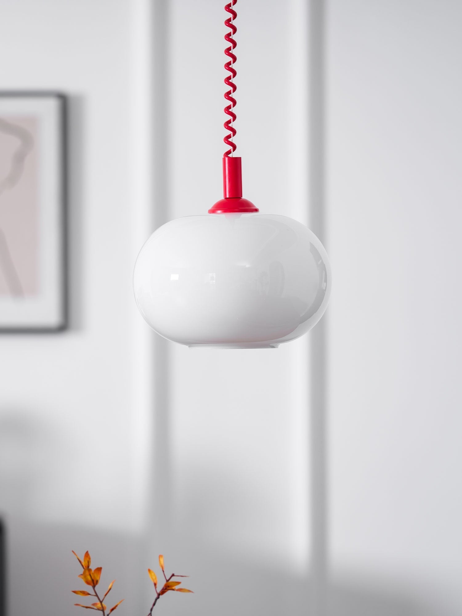 Euvora Glass Classic Pendant Light-Neutral Decor