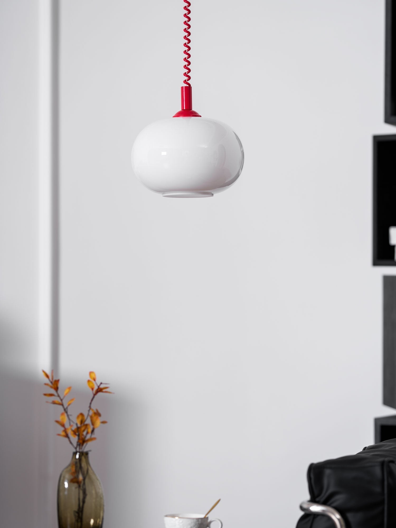 Euvora Glass Classic Pendant Light-Neutral Decor
