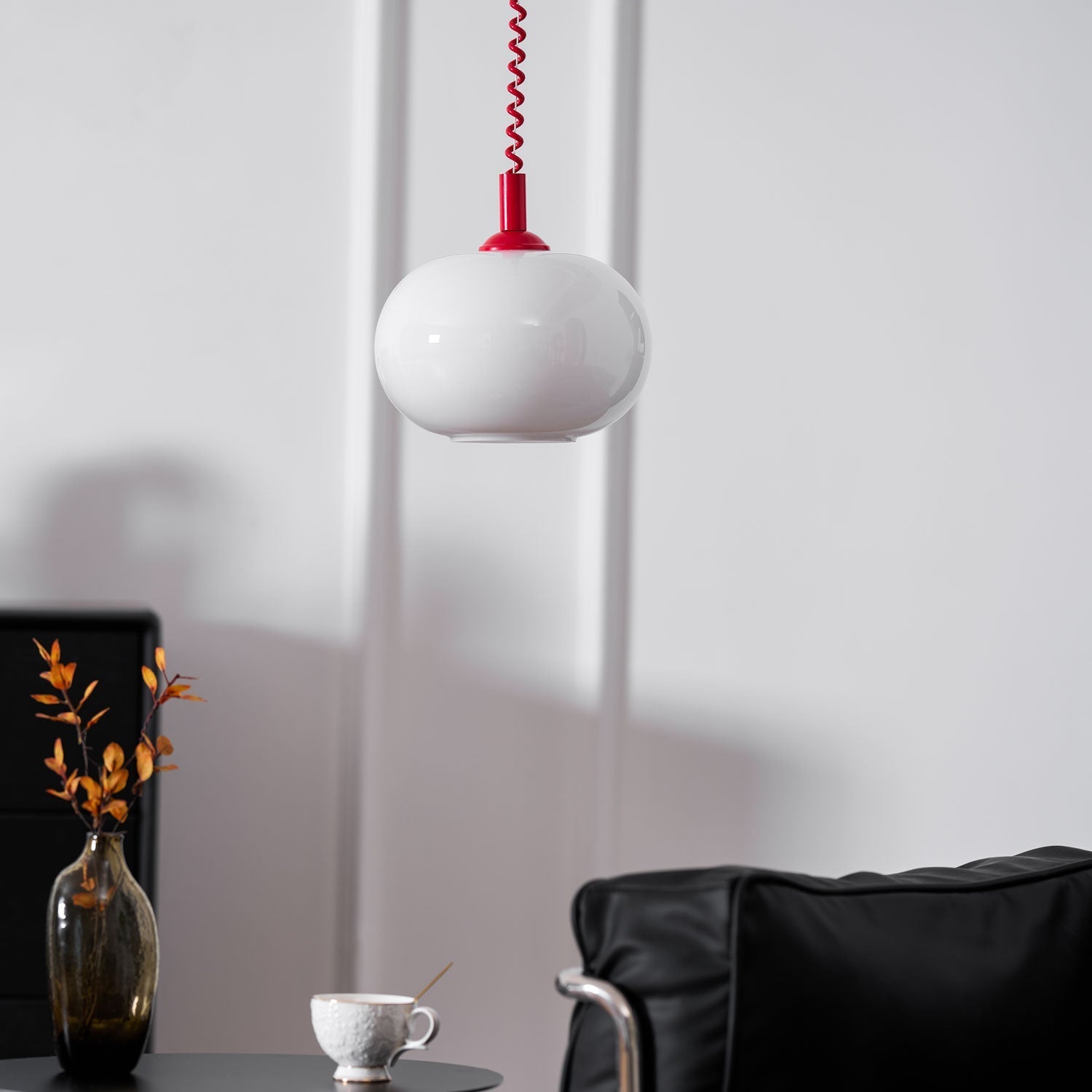 Euvora Glass Classic Pendant Light-Neutral Decor