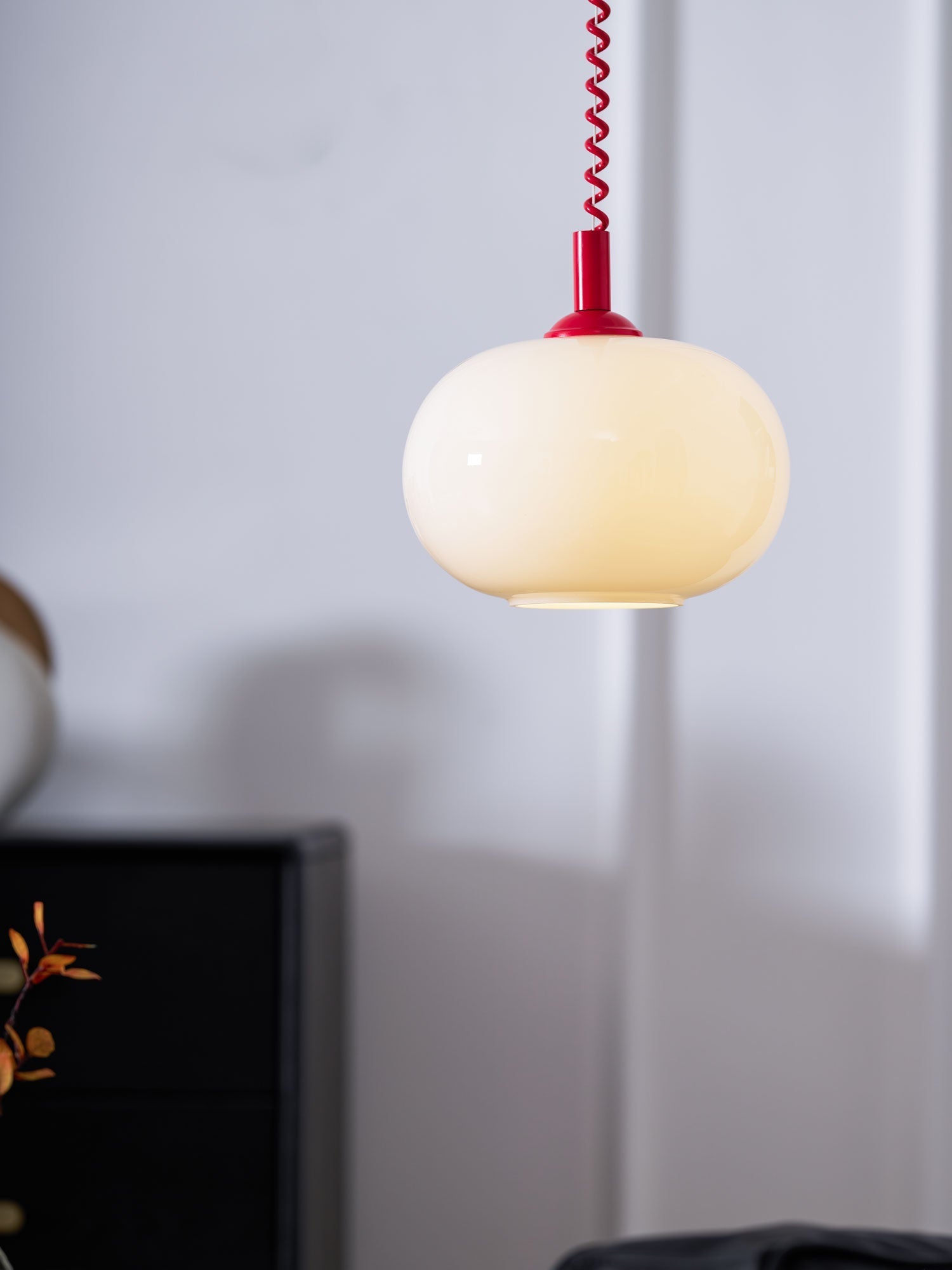 Euvora Glass Classic Pendant Light-Neutral Decor