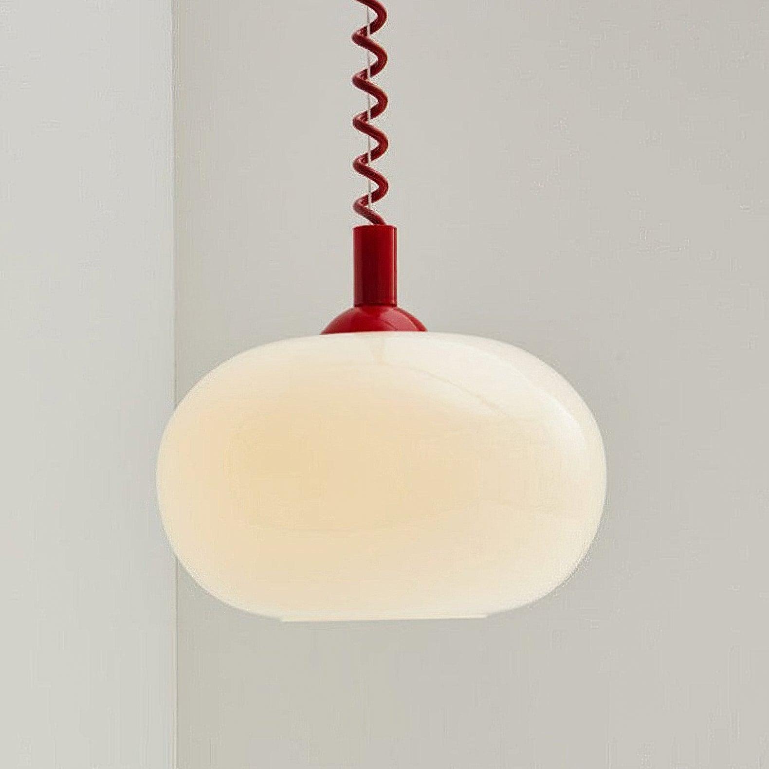 Euvora Glass Classic Pendant Light-Neutral Decor