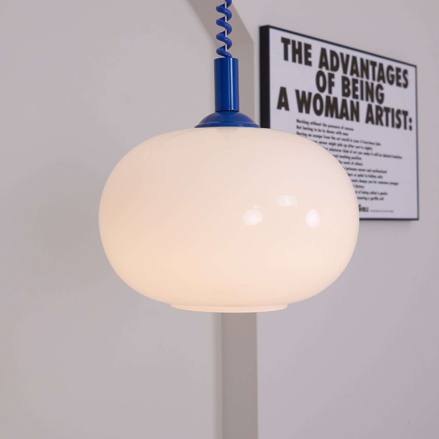 Euvora Glass Classic Pendant Light-Neutral Decor