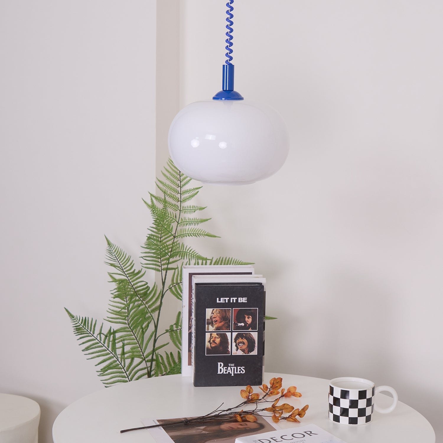 Euvora Glass Classic Pendant Light-Neutral Decor