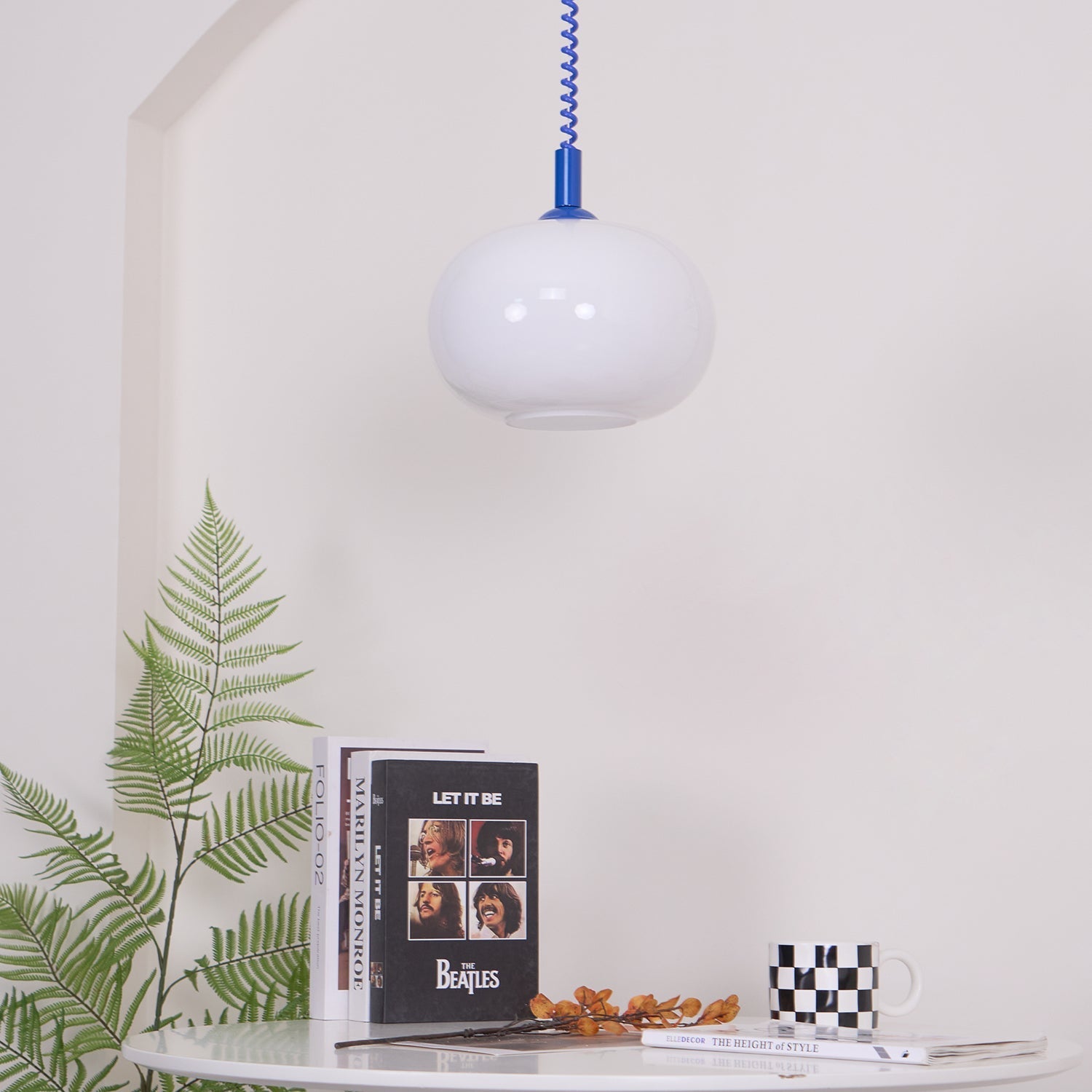 Euvora Glass Classic Pendant Light-Neutral Decor