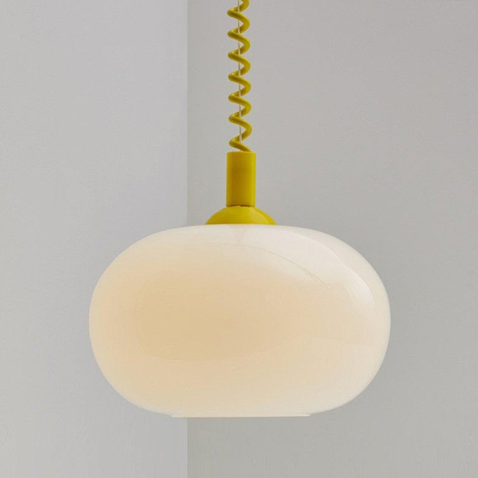 Euvora Glass Classic Pendant Light-Neutral Decor