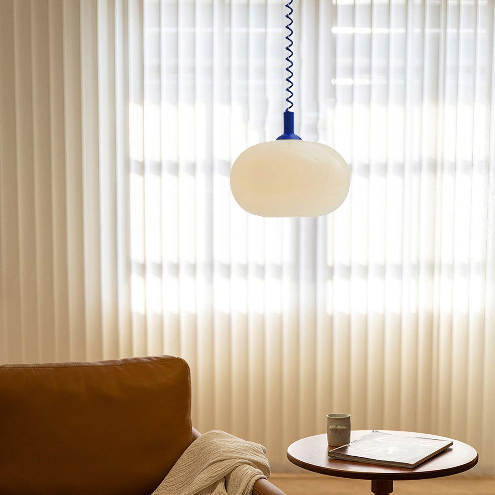 Euvora Glass Classic Pendant Light-Neutral Decor