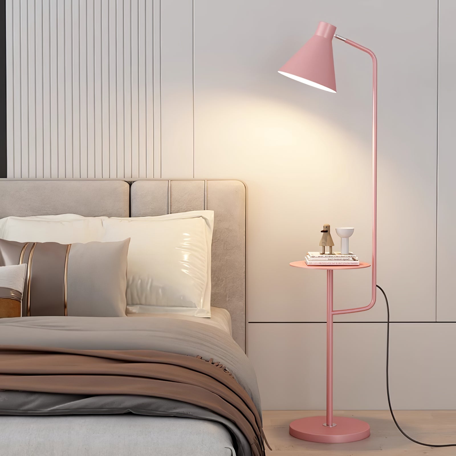 Nerylon Floor Lamp Macaroon-Neutral Decor
