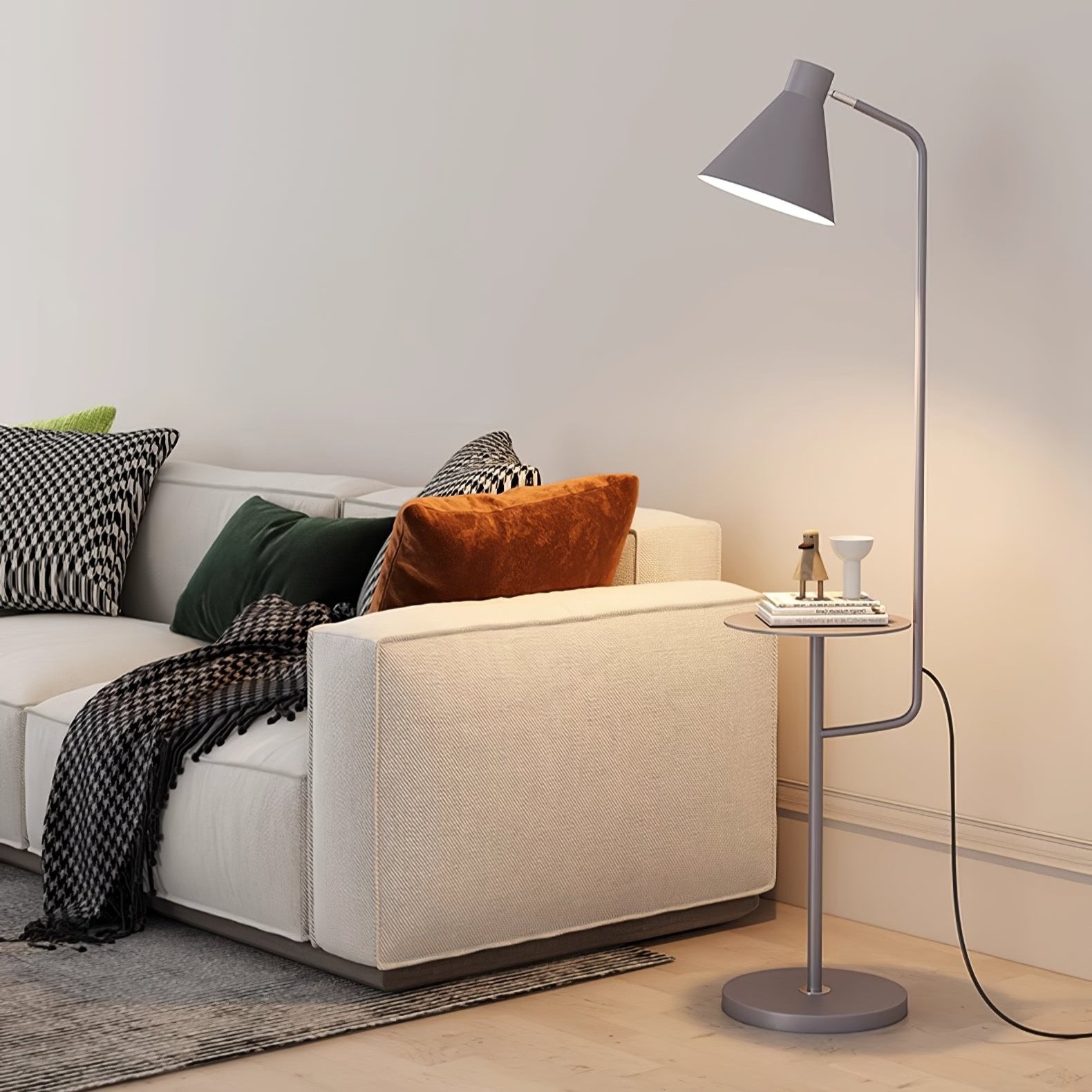 Nerylon Floor Lamp Macaroon-Neutral Decor