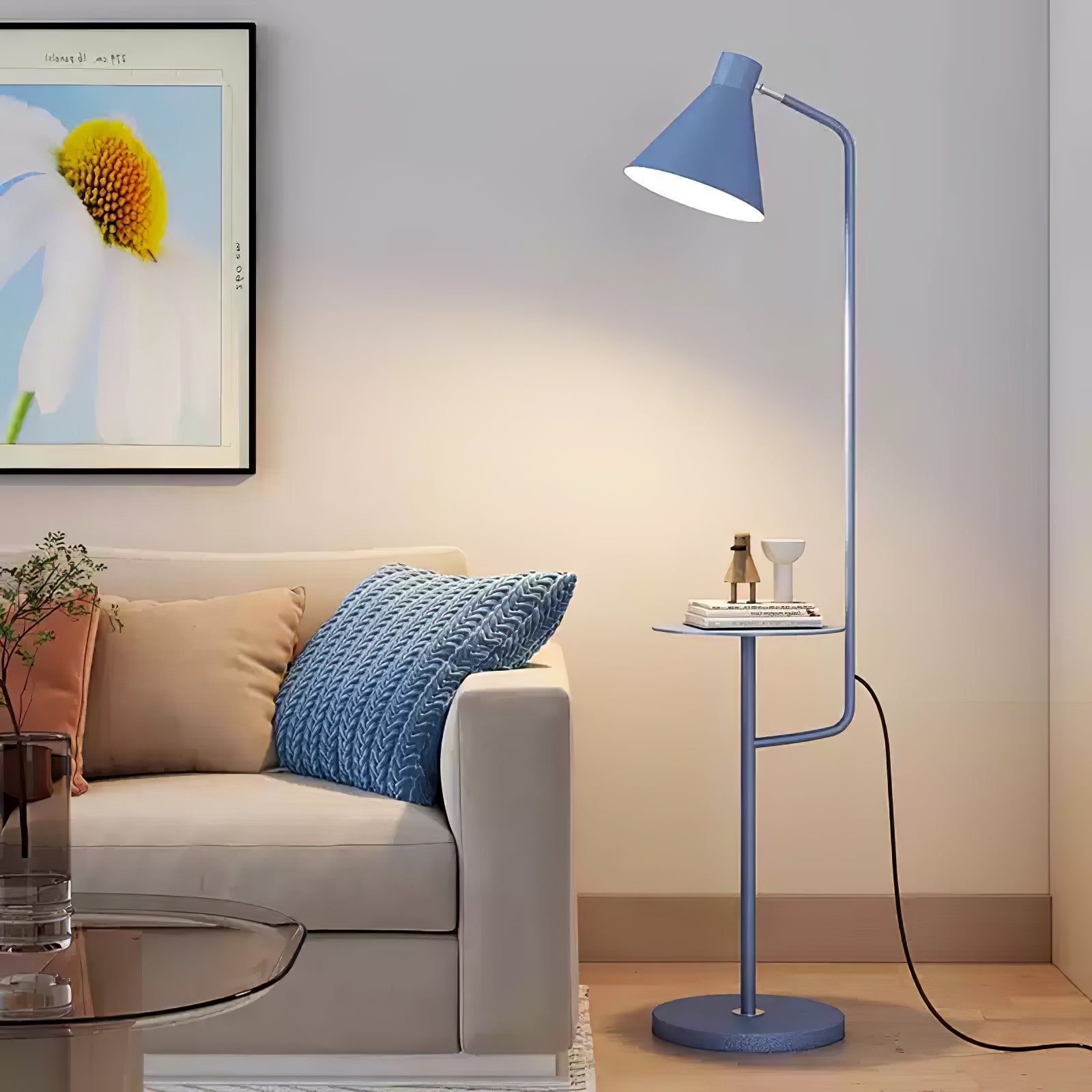 Nerylon Floor Lamp Macaroon-Neutral Decor