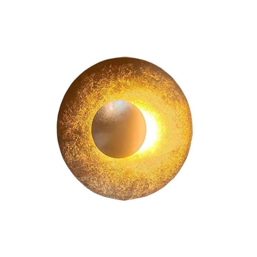 Solaris Vintage foil Wall Lamp-Neutral Decor