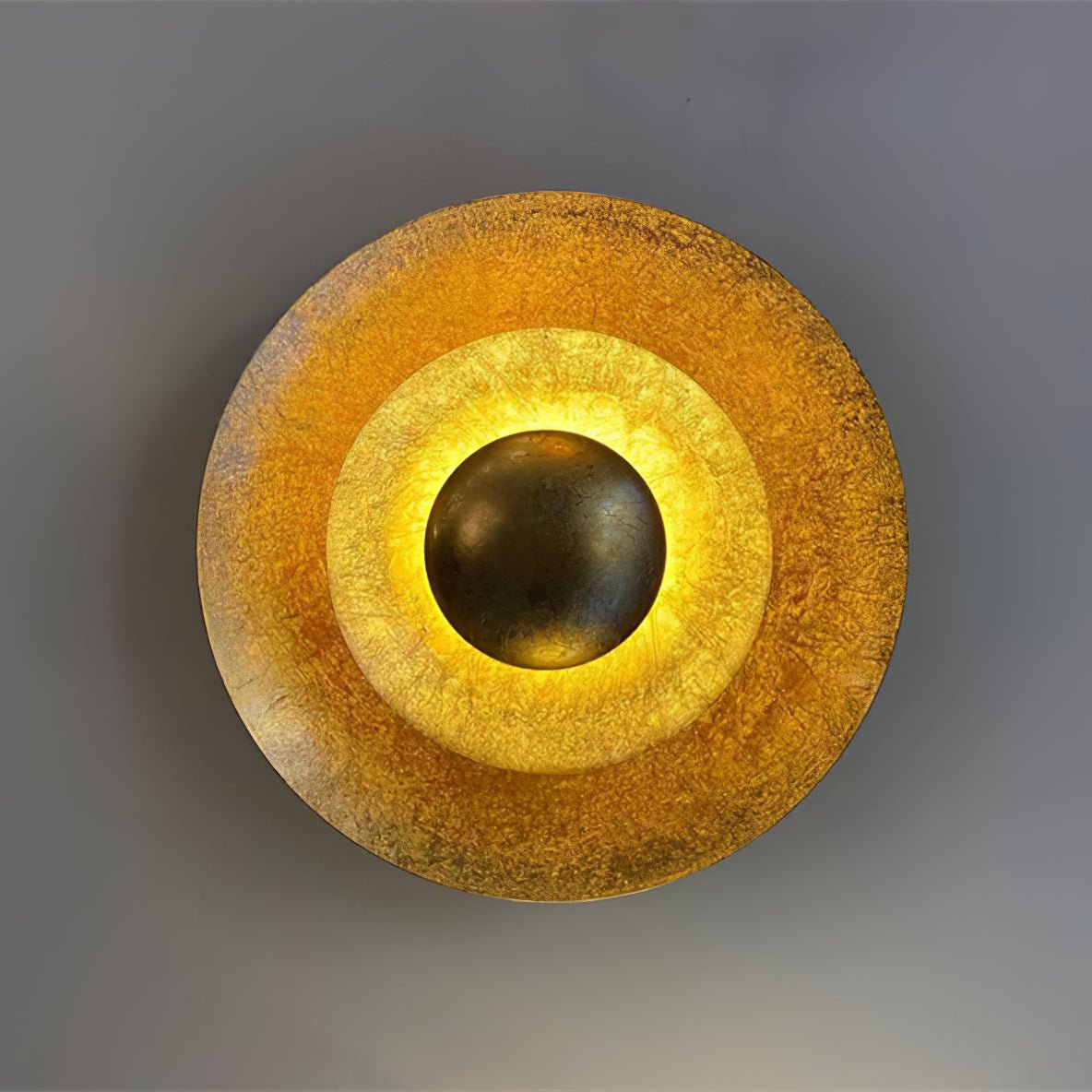 Solaris Vintage foil Wall Lamp-Neutral Decor