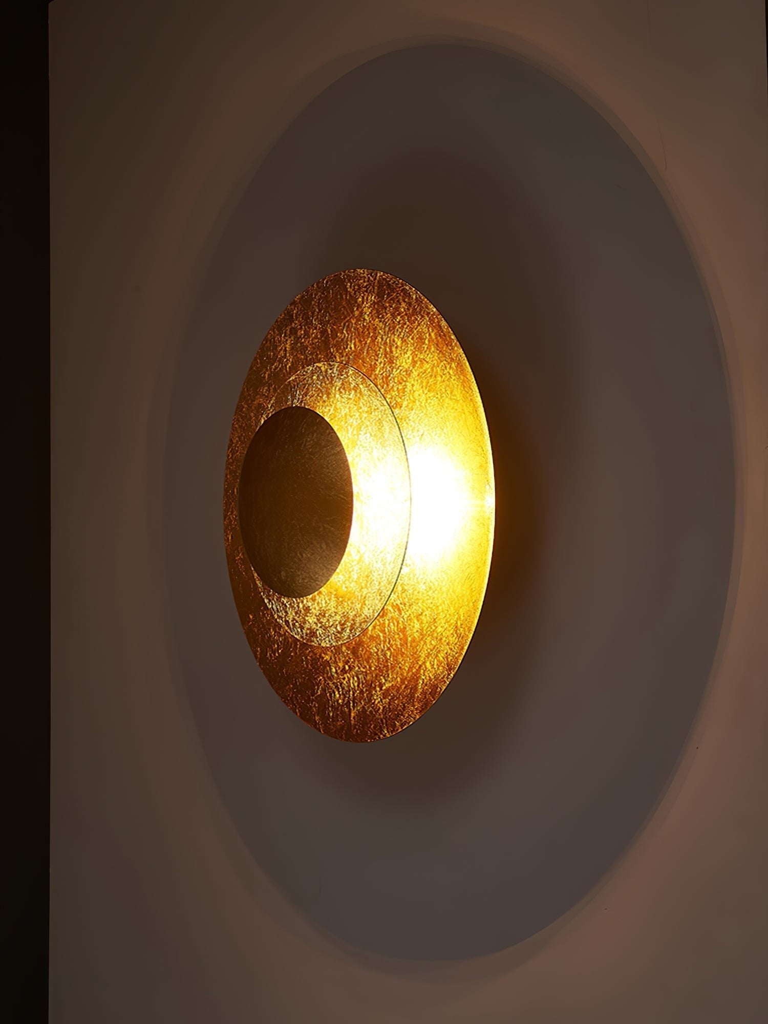 Solaris Vintage foil Wall Lamp-Neutral Decor
