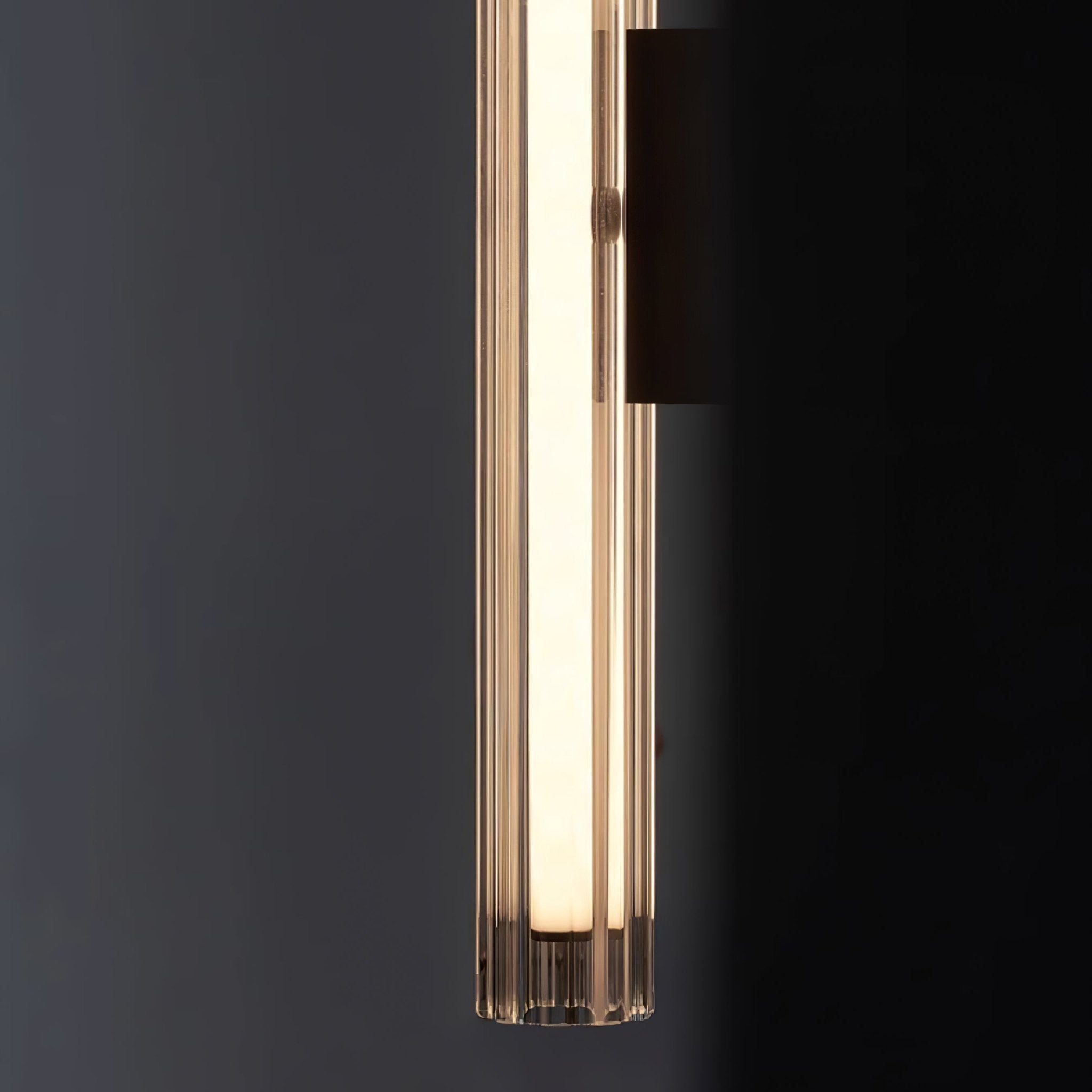 Corv Glass Contemporary Wall Lamp-Neutral Decor