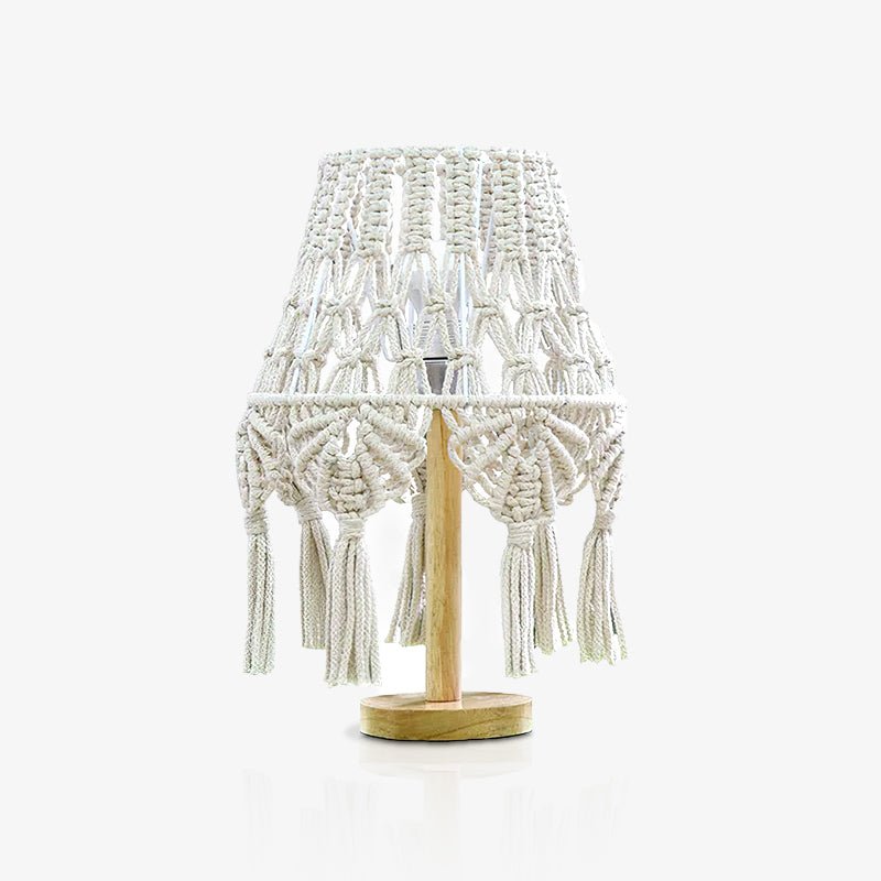 Tassara Wood Table Lamp-Neutral Decor