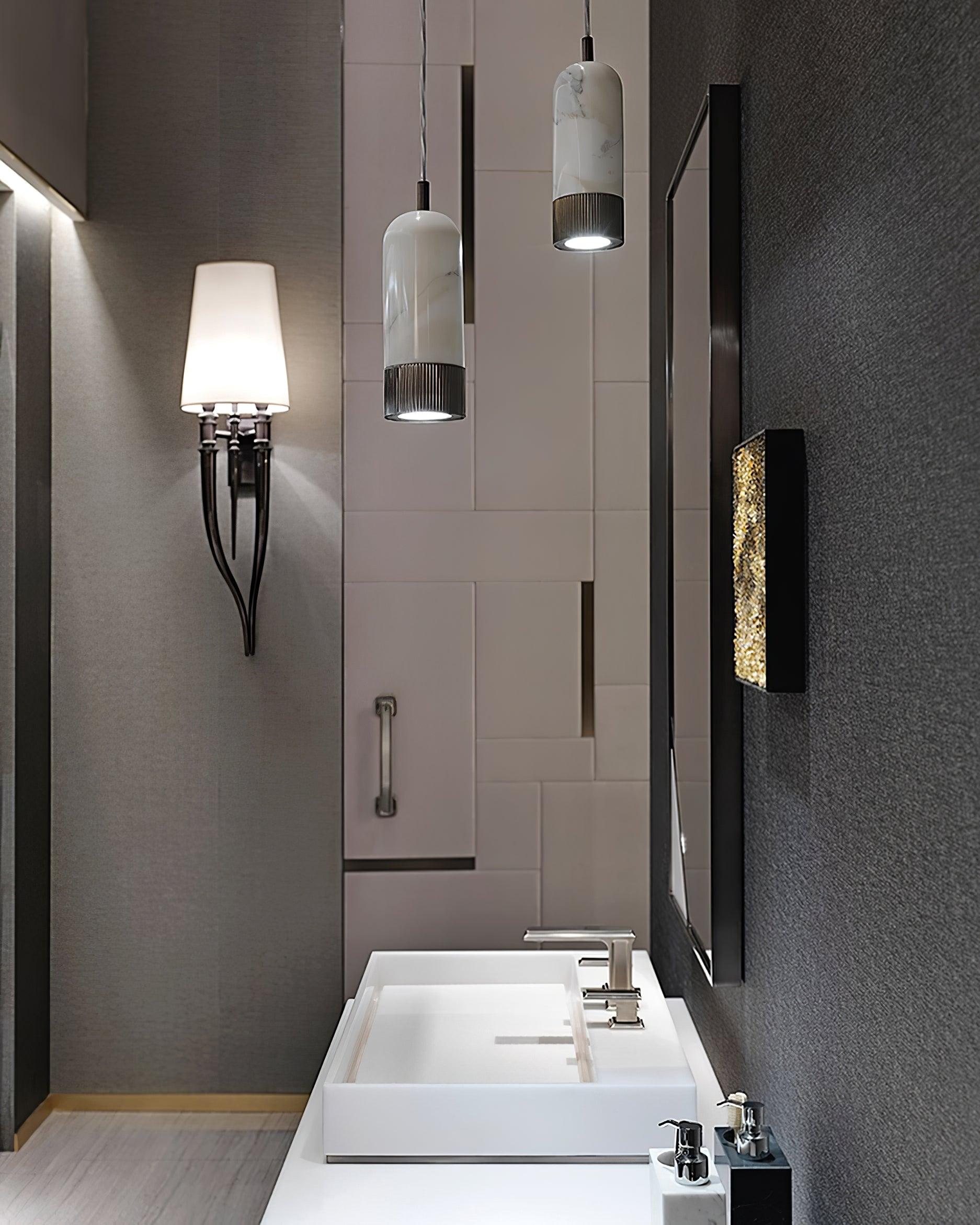Sol Modern Marble Pendnat Light-Neutral Decor