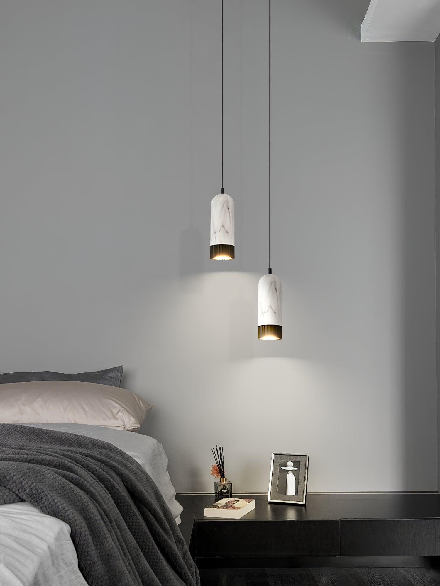 Sol Modern Marble Pendnat Light-Neutral Decor
