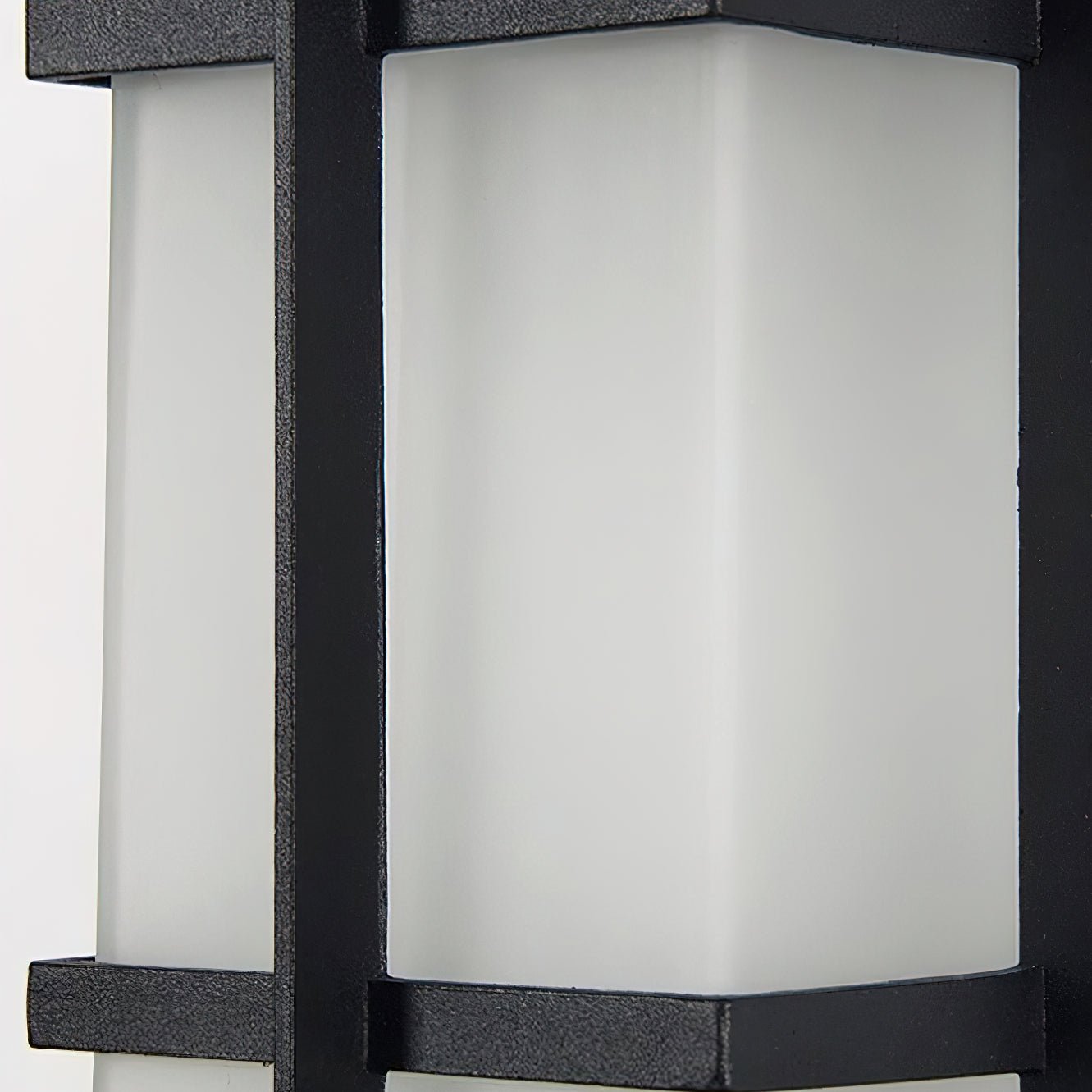 Madison Unique Glass Lantern Outdoor Wall Lamp-Neutral Decor