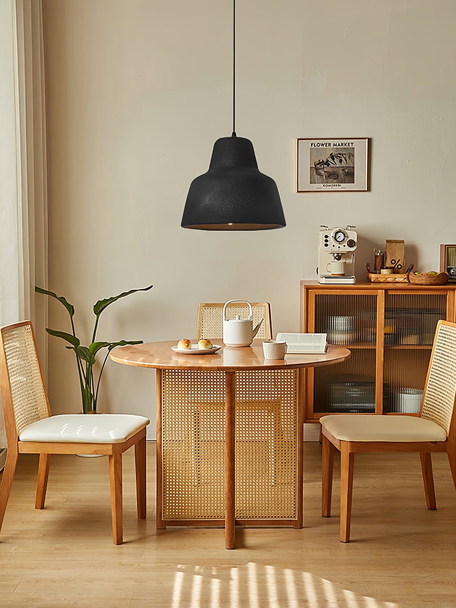 Zavela Premium Nordic Art Plastic Pendant Light-Neutral Decor