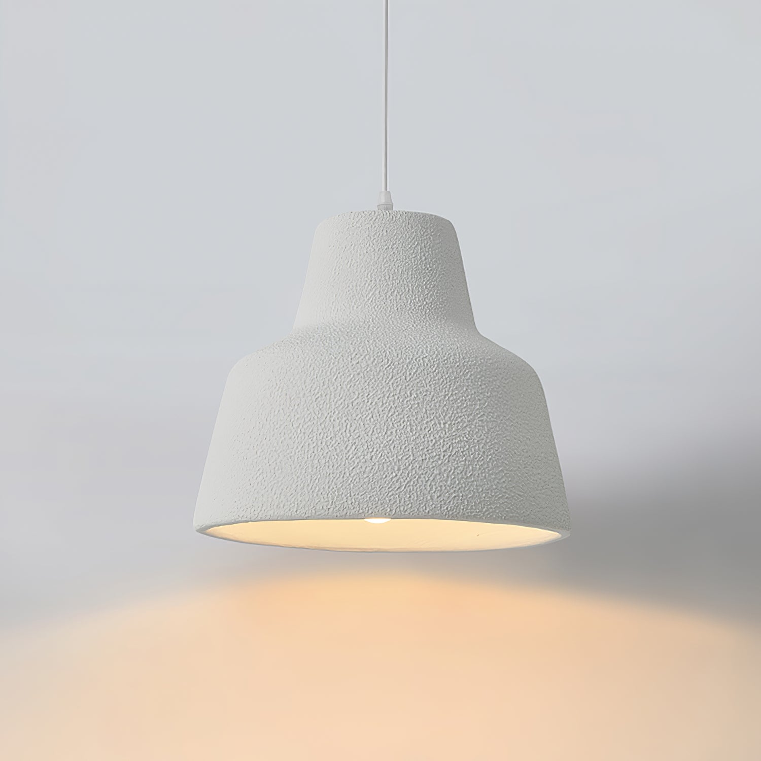 Zavela Premium Nordic Art Plastic Pendant Light-Neutral Decor