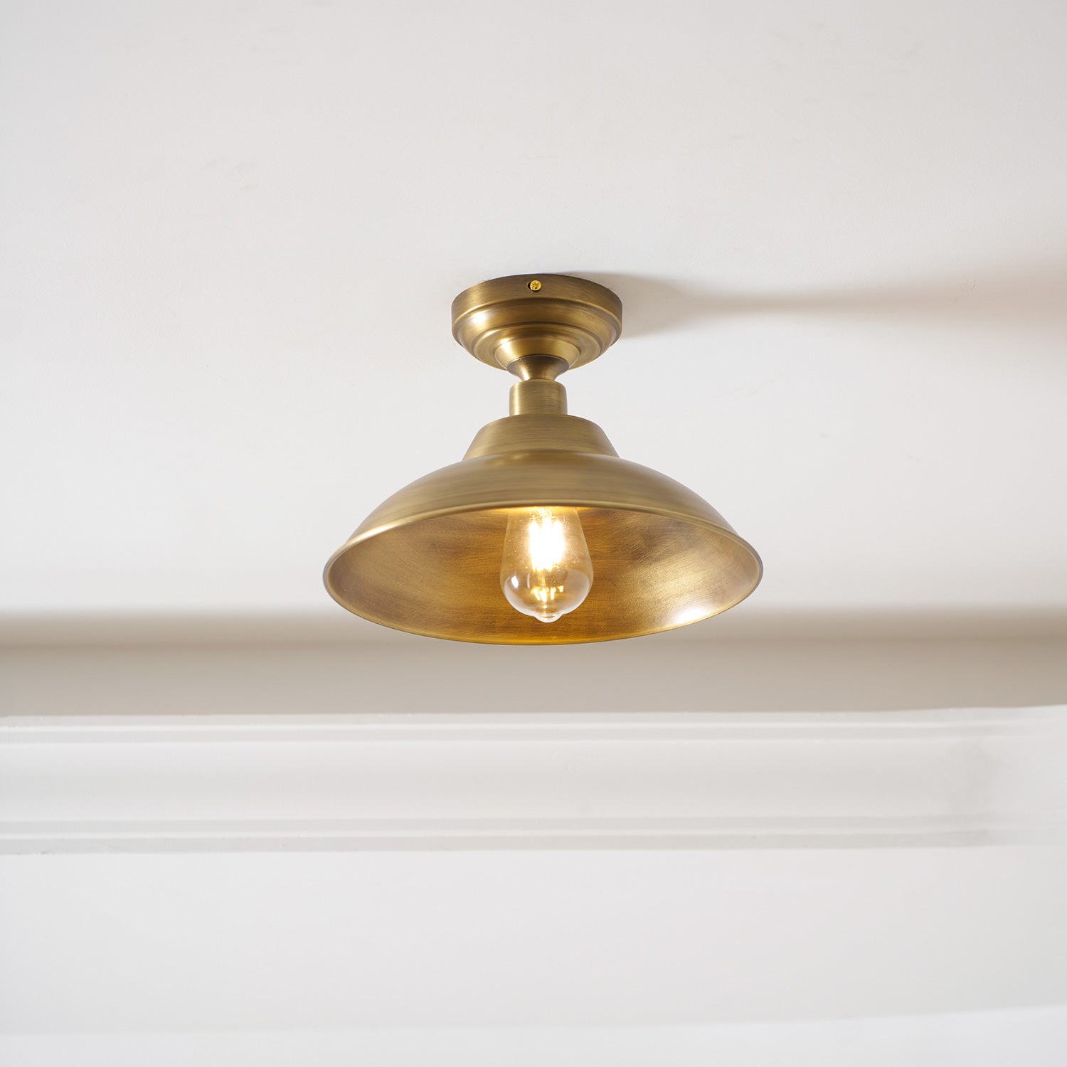 The Aldorno Ceiling Lamp turned off, showing its form.