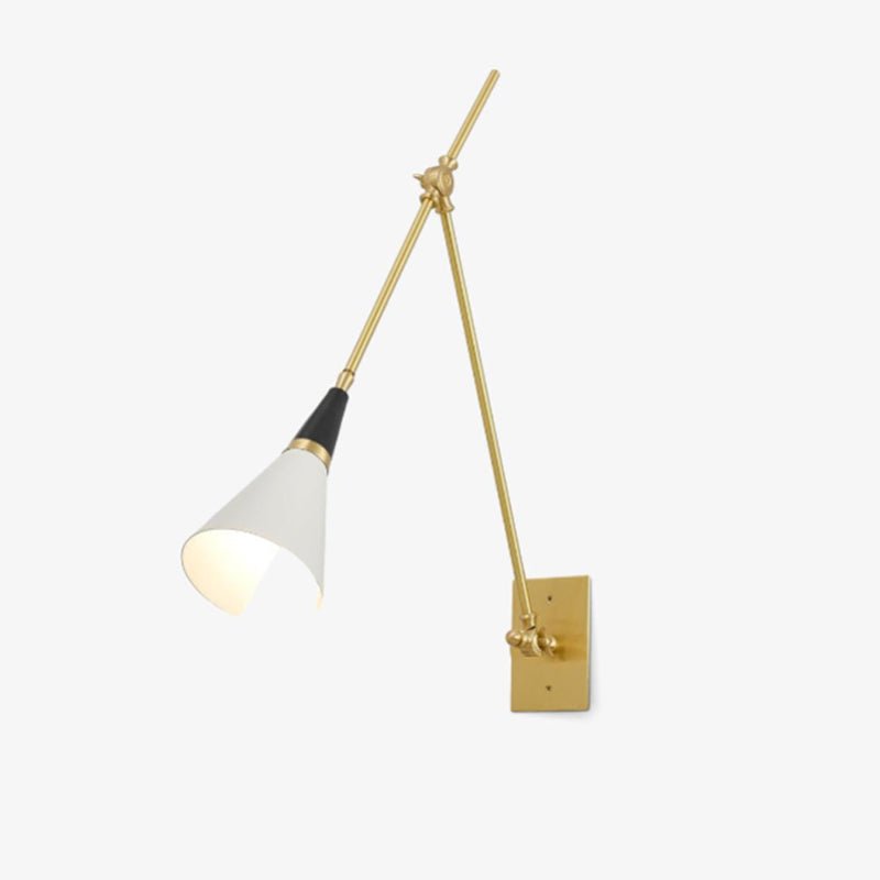 Isro Vintage Industrial Glass Wall Lamp-Neutral Decor