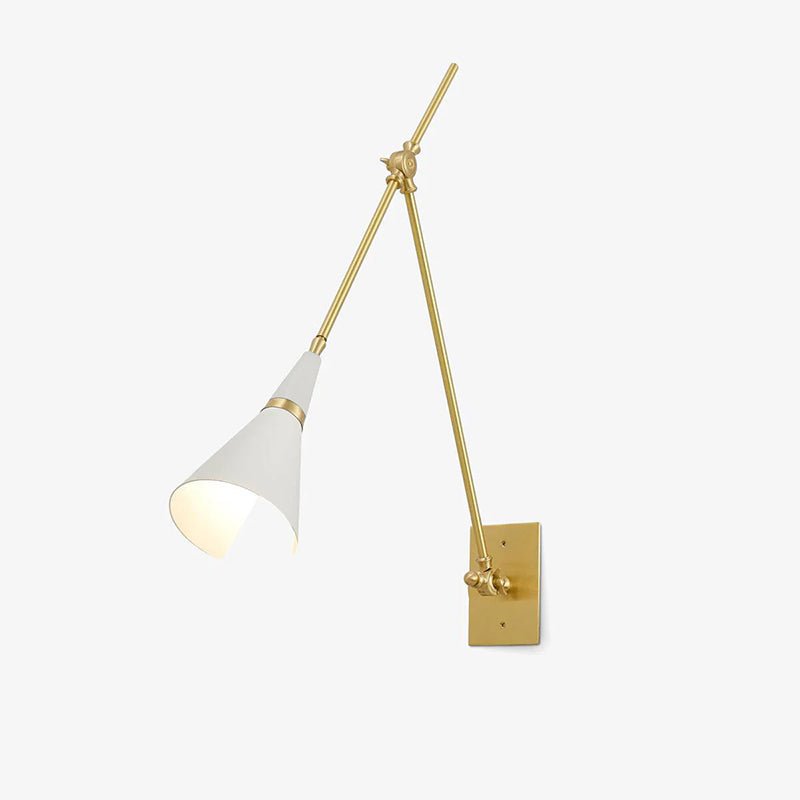 Isro Vintage Industrial Glass Wall Lamp-Neutral Decor