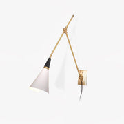 Orvenia Modern Minimalist Plug In Wall Lamp-Neutral Decor