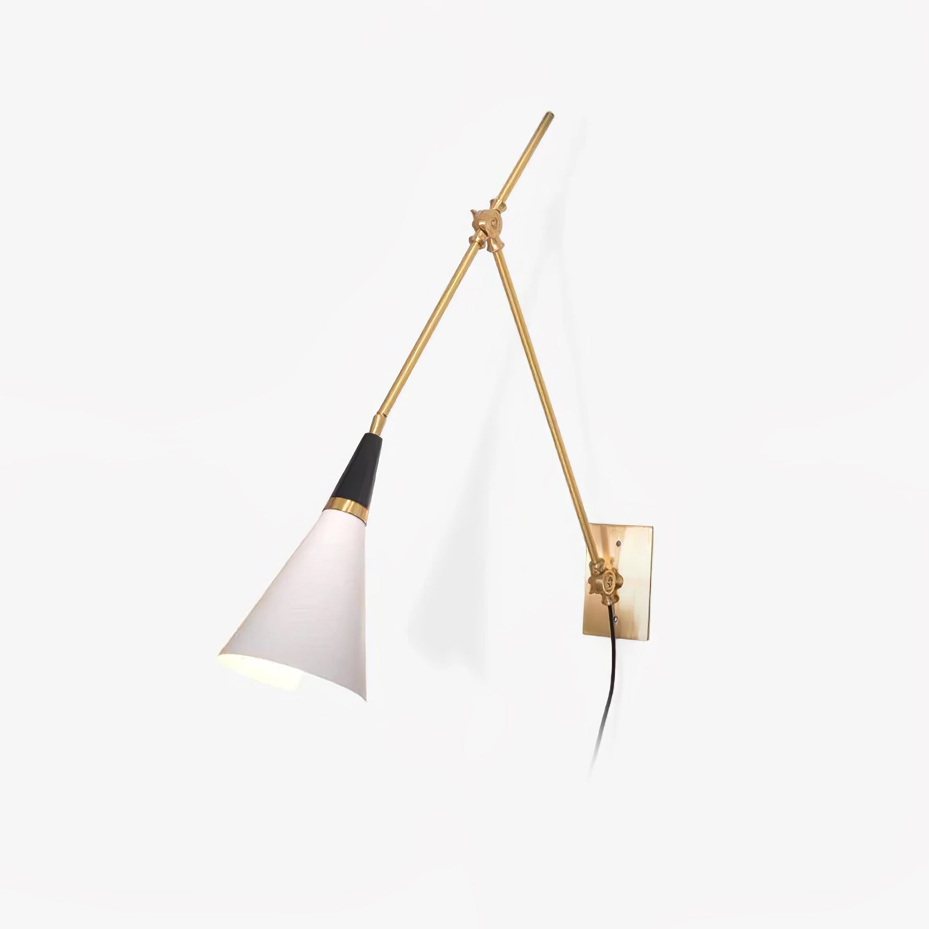 Orvenia Modern Minimalist Plug In Wall Lamp-Neutral Decor