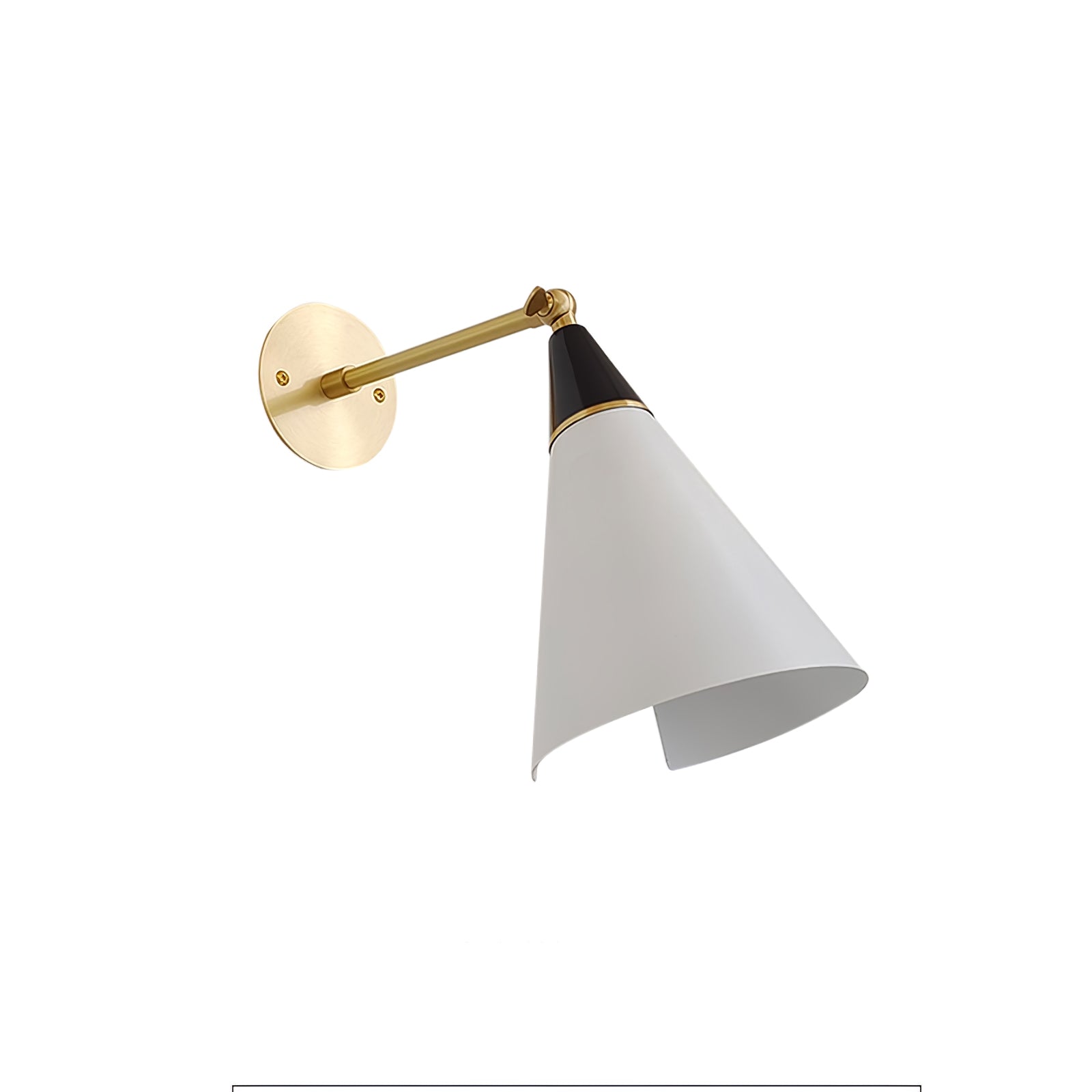 Kixor Modern Minimalist Brass Wall Lamp-Neutral Decor