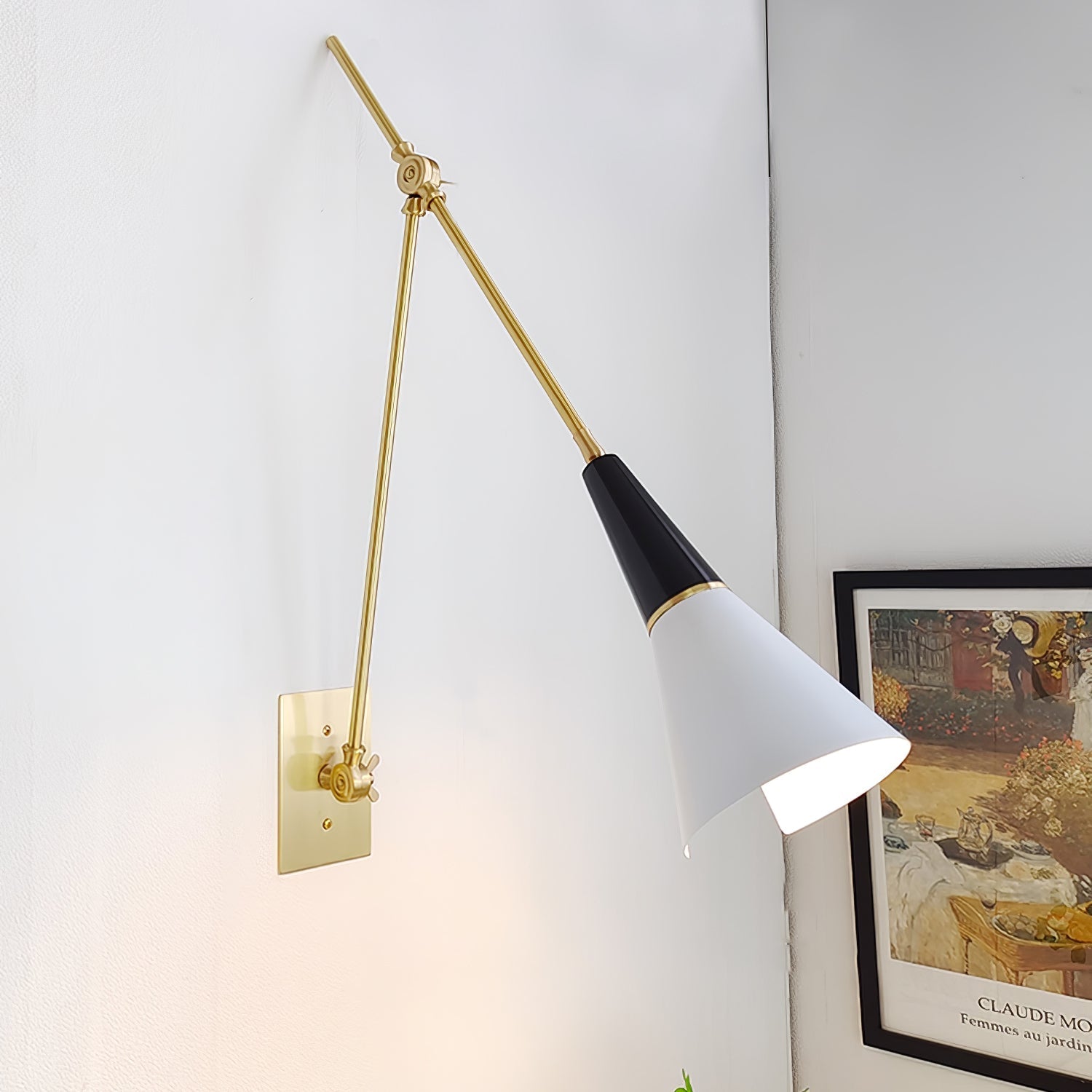 Isro Vintage Industrial Glass Wall Lamp-Neutral Decor