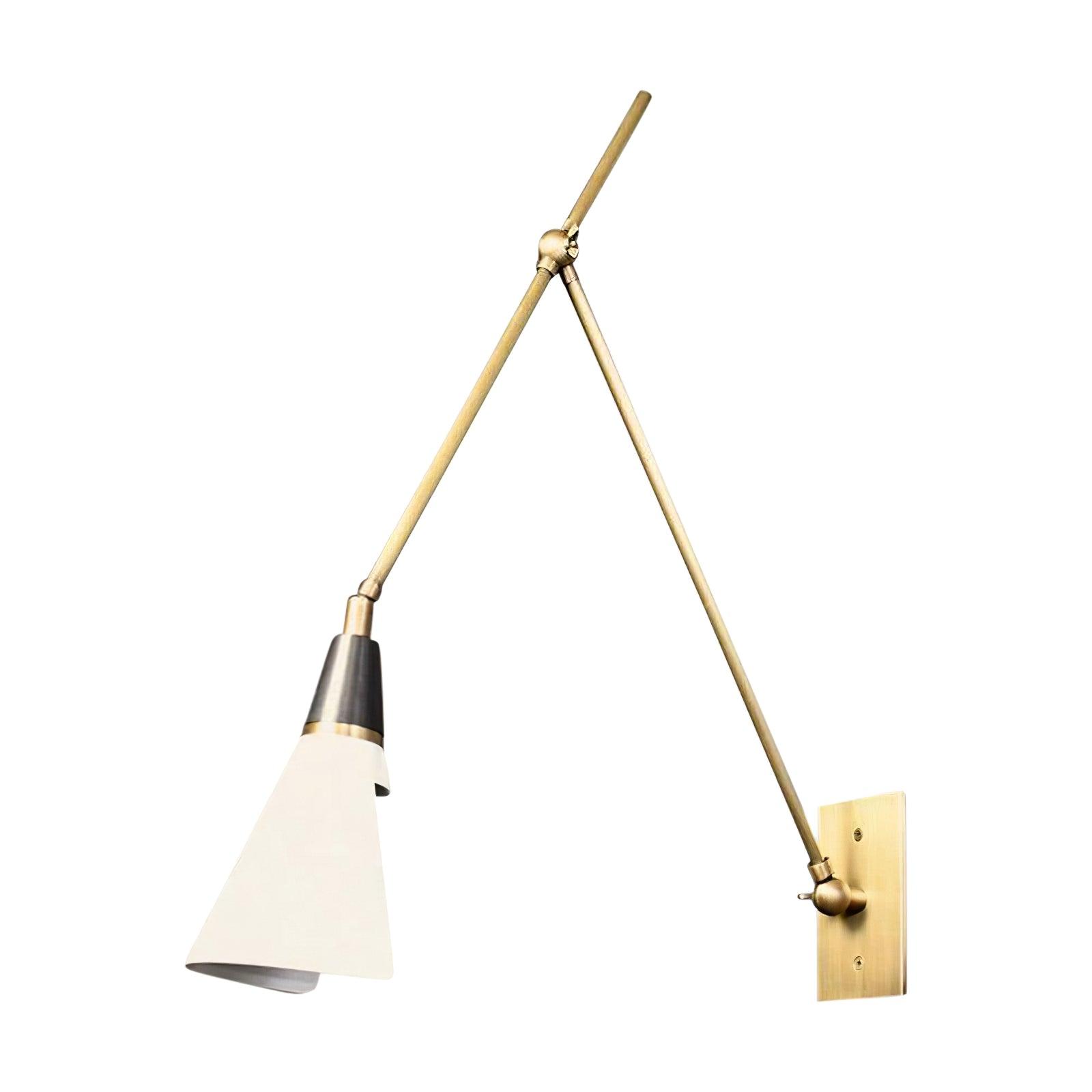 Isro Vintage Industrial Glass Wall Lamp-Neutral Decor
