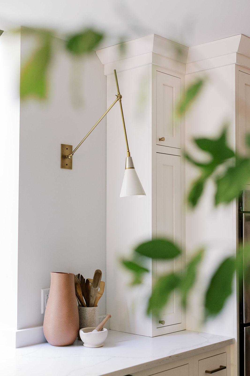 Isro Vintage Industrial Glass Wall Lamp-Neutral Decor
