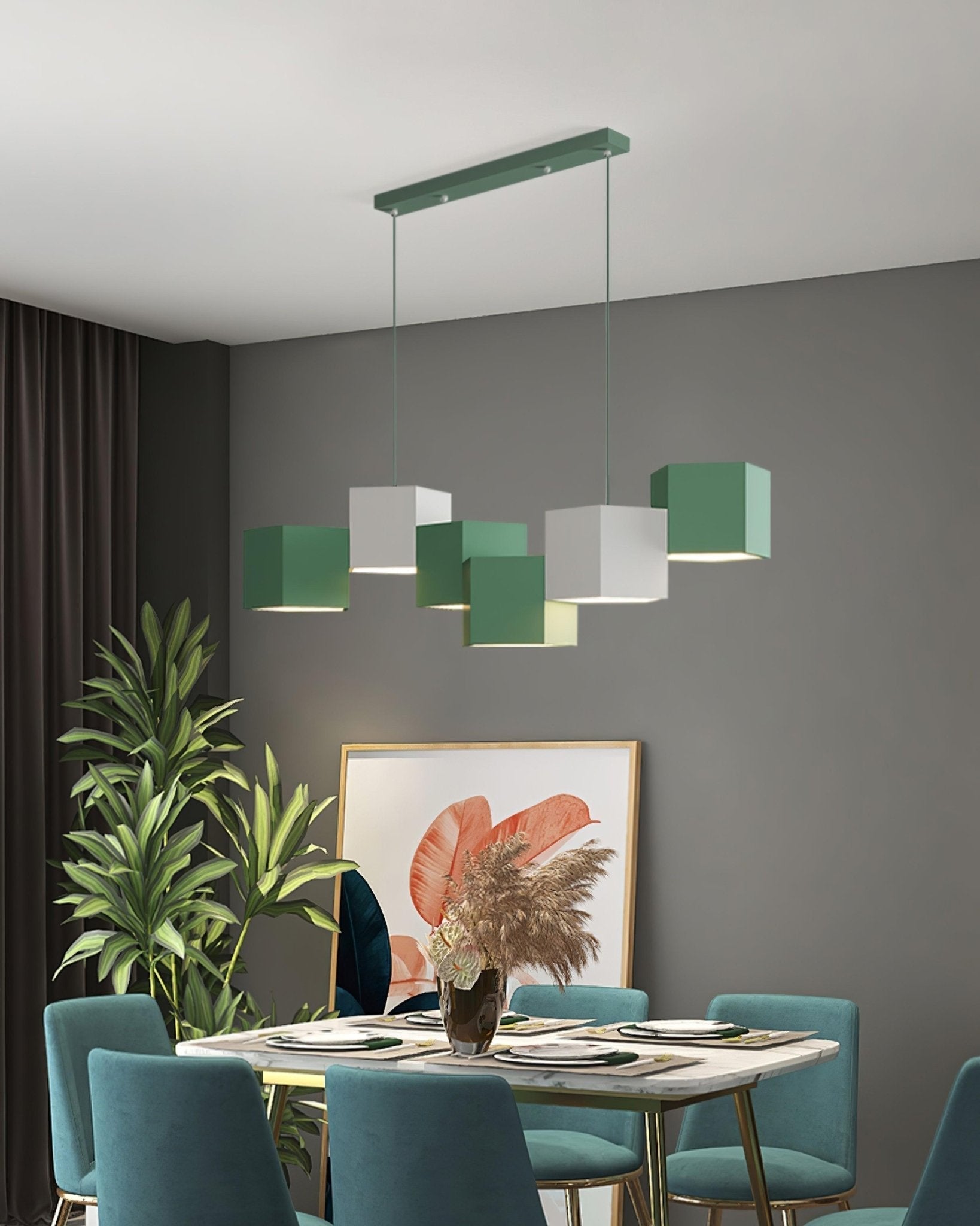 Tevis Acrylic Artistic Pendant Lamp-Neutral Decor