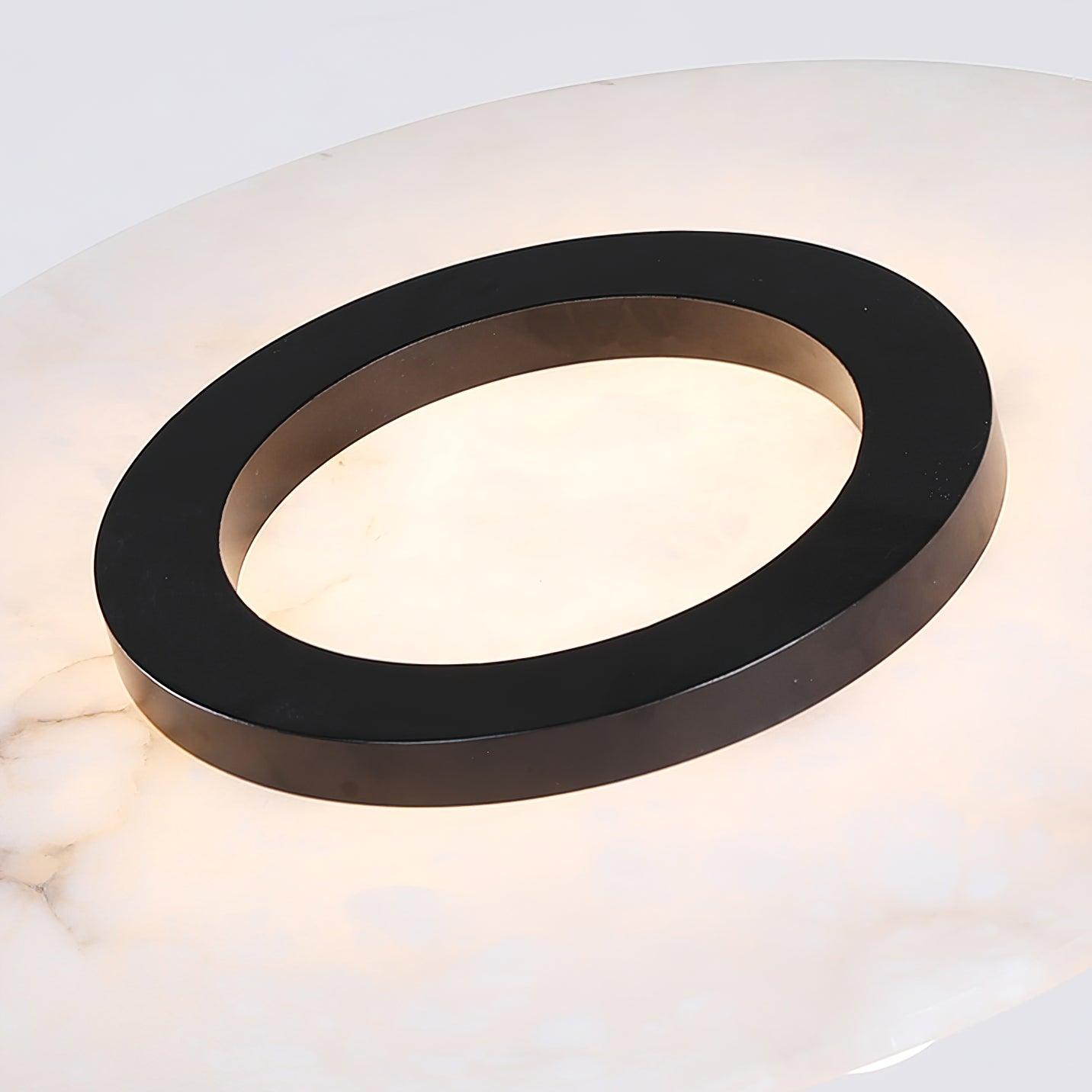 Imirila Disc Shaped Glass Pendant Light-Neutral Decor