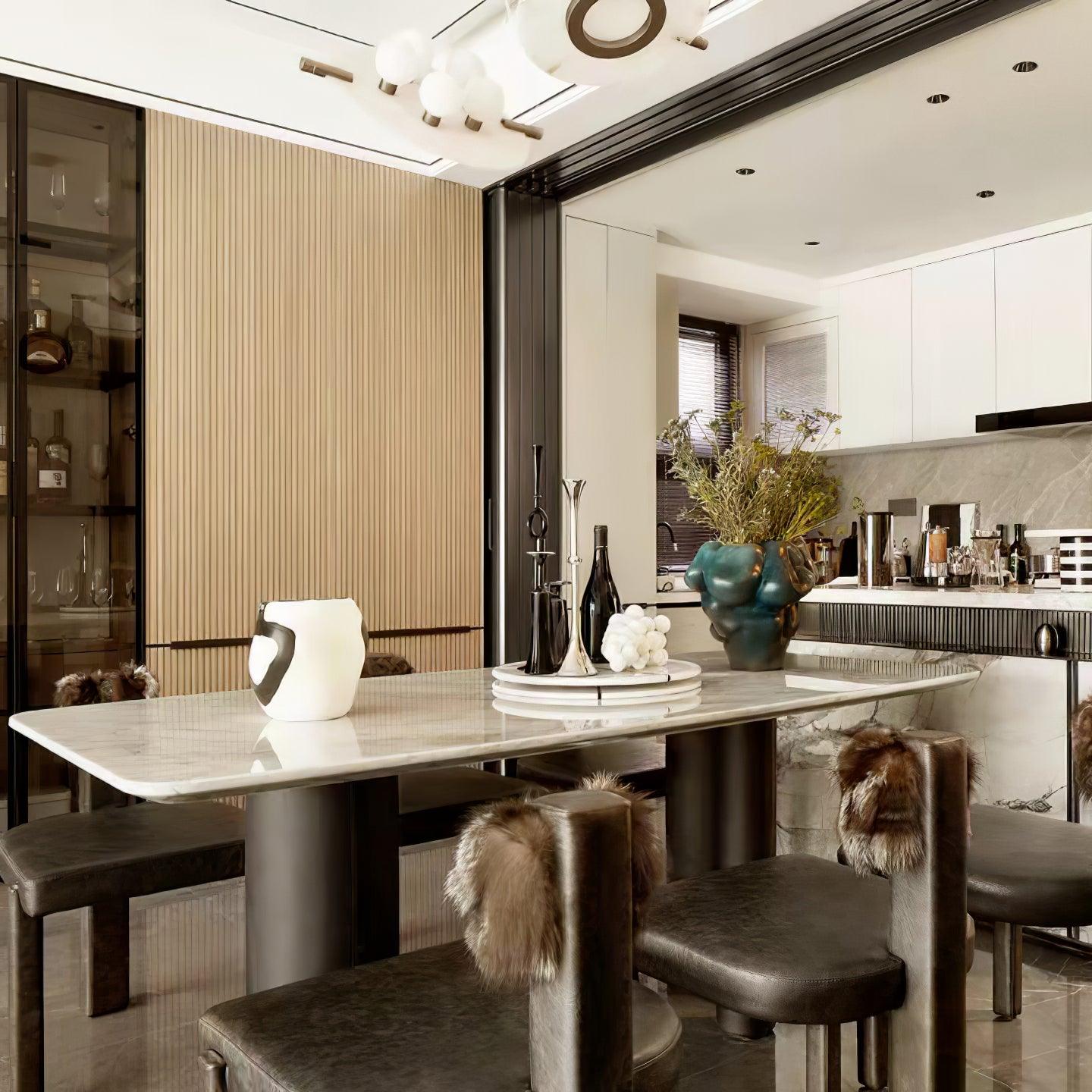 Imirila Disc Shaped Glass Pendant Light-Neutral Decor