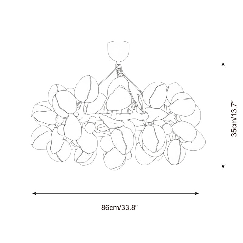 Fiorella Crown Chandelier