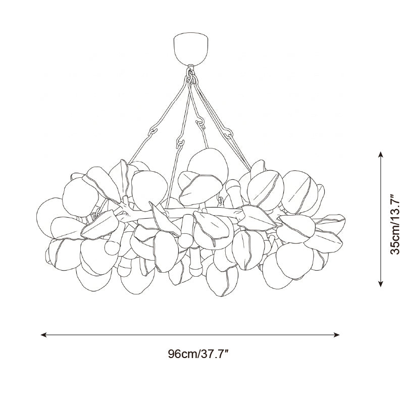 Fiorella Crown Chandelier