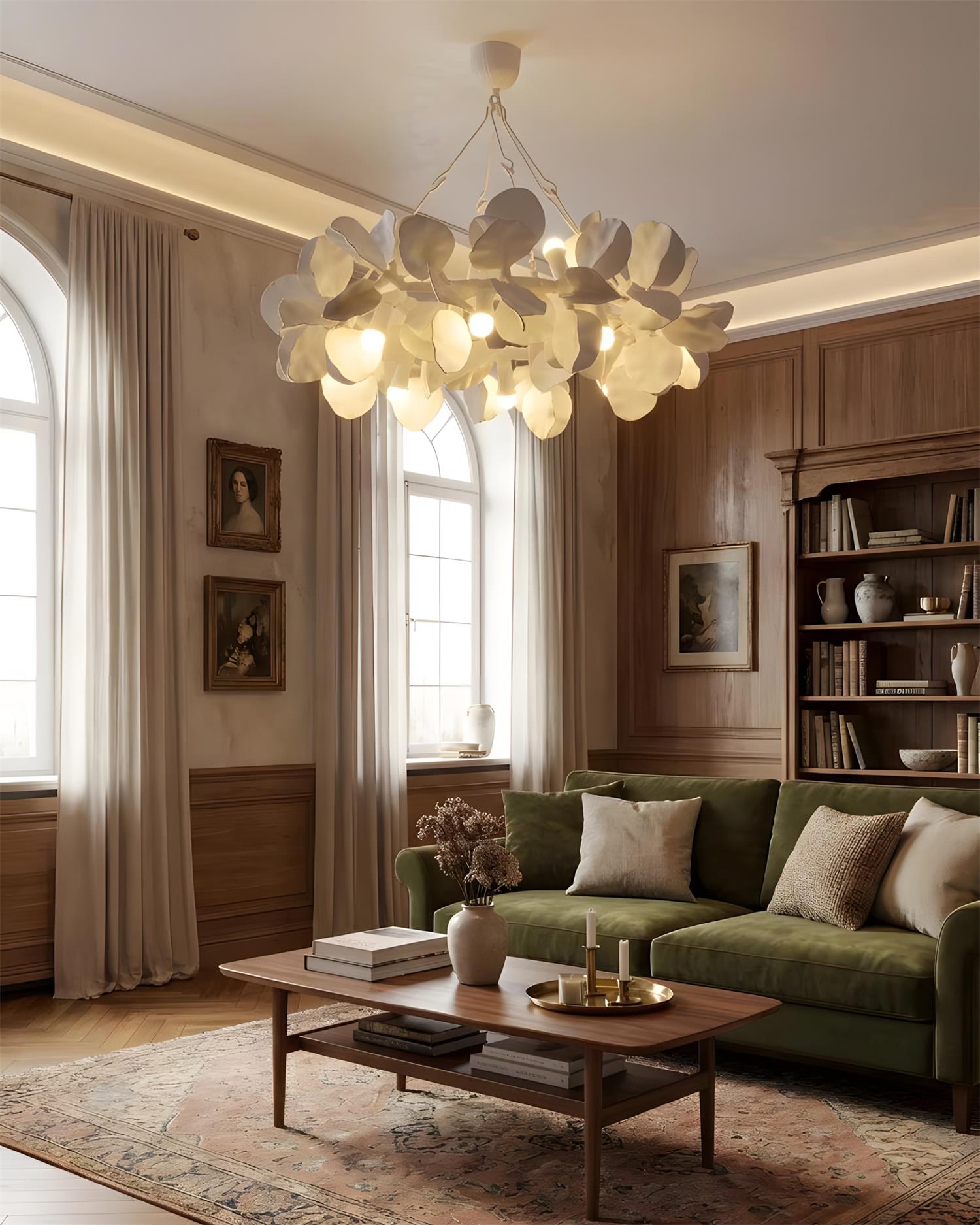 Fiorella Crown Chandelier