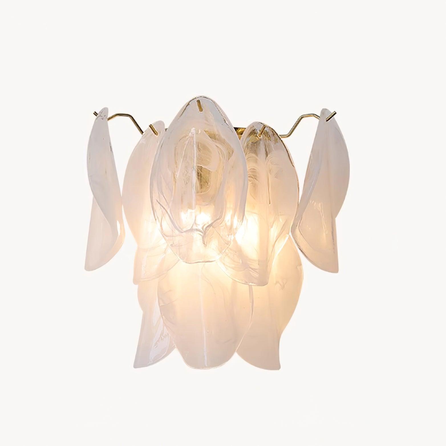 Evelo Petal Glass Wall Lamp