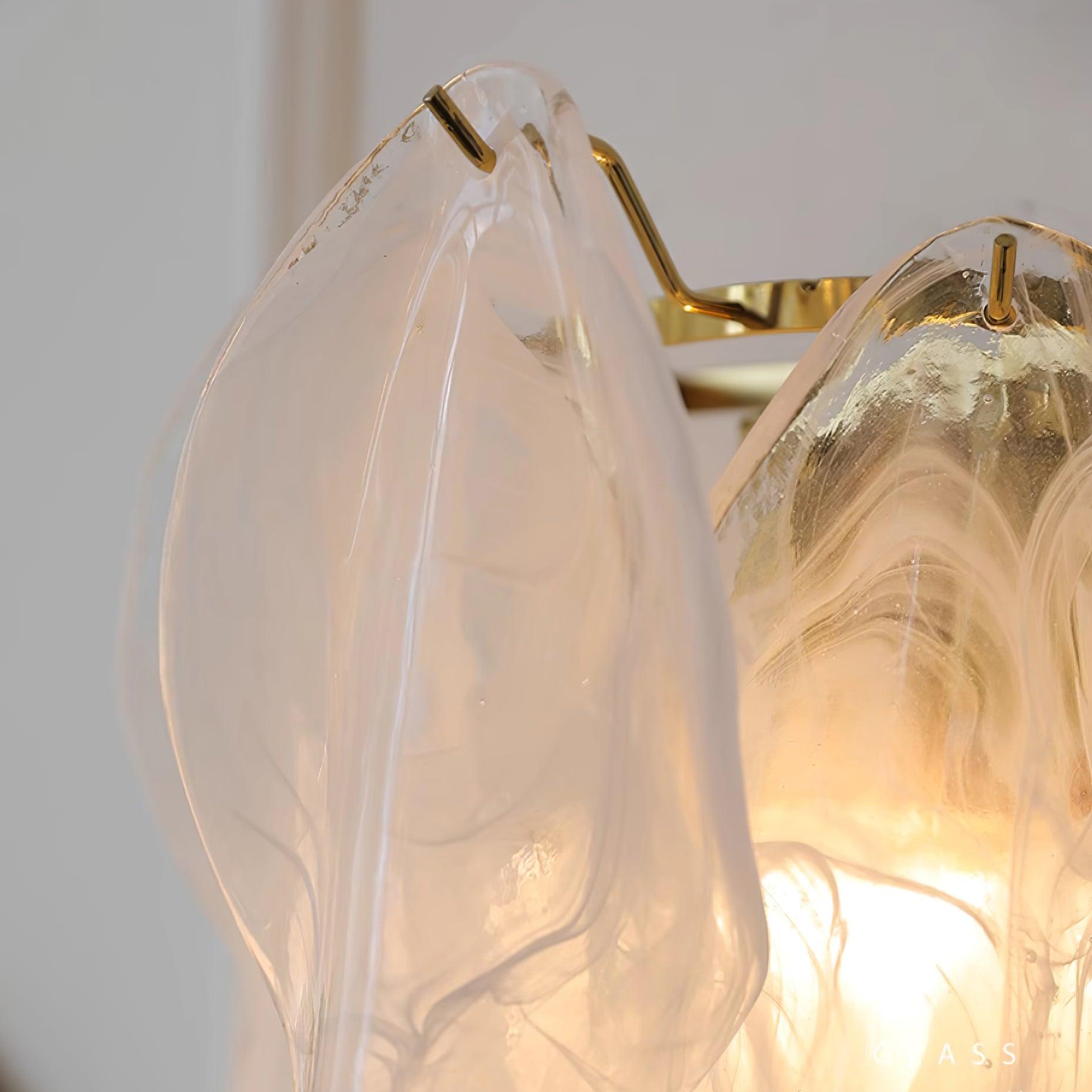 Evelo Petal Glass Wall Lamp
