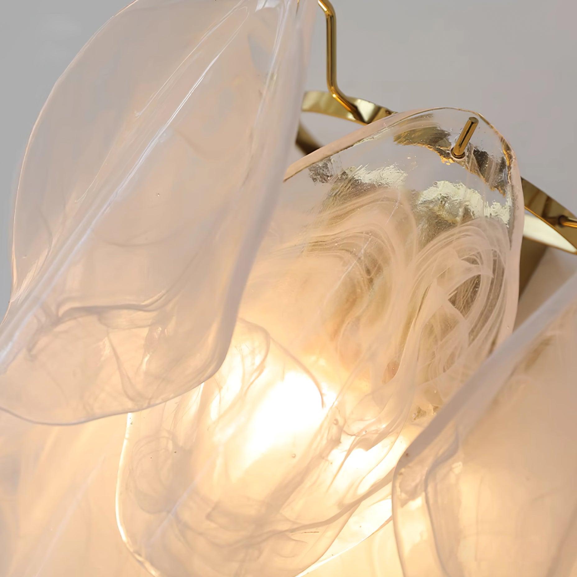 Evelo Petal Glass Wall Lamp