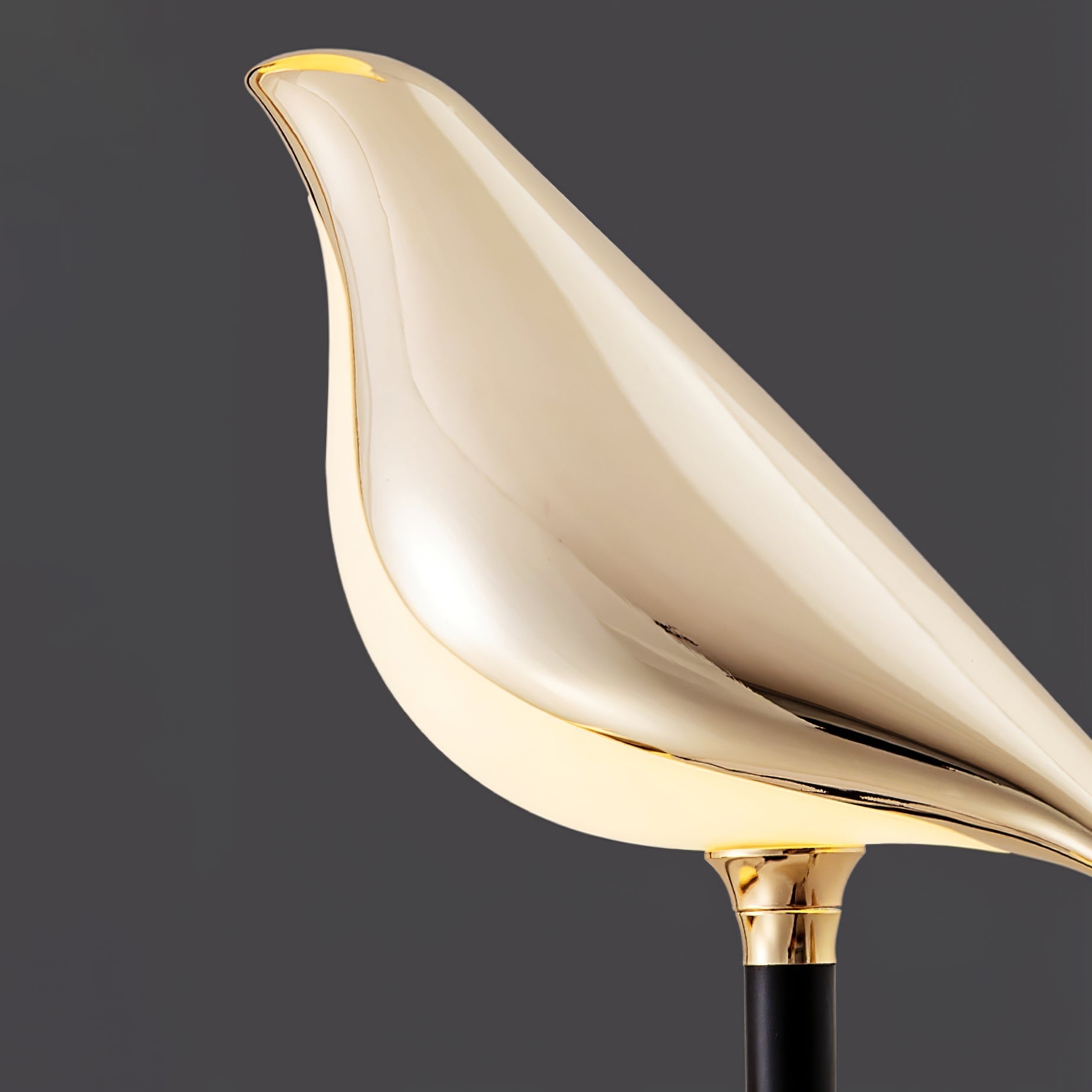 Vont Art Deco Brass Floor Lamp-Neutral Decor