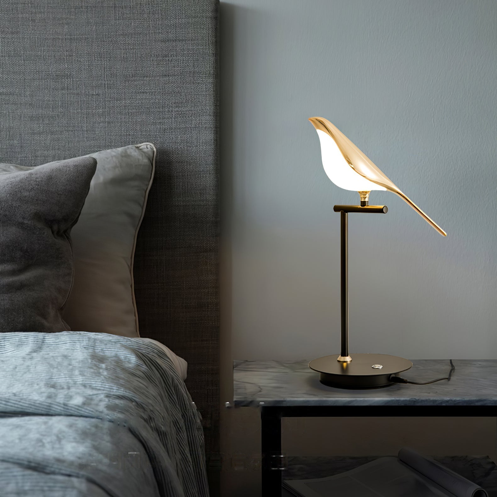 Velare Acrylic Whimsical Table Lamp-Neutral Decor
