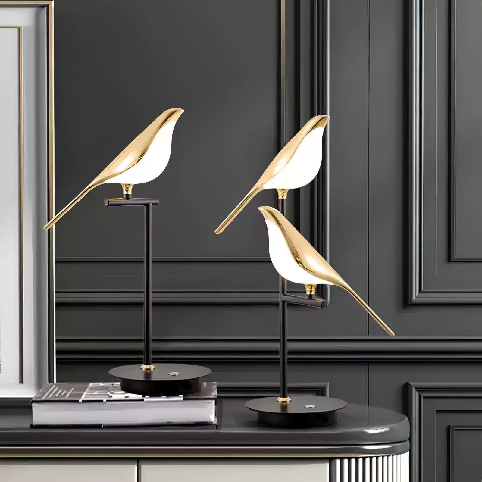 Velare Acrylic Whimsical Table Lamp-Neutral Decor
