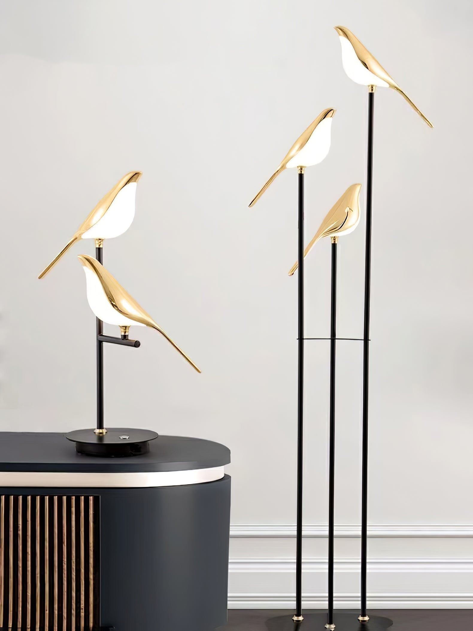 Velare Acrylic Whimsical Table Lamp-Neutral Decor