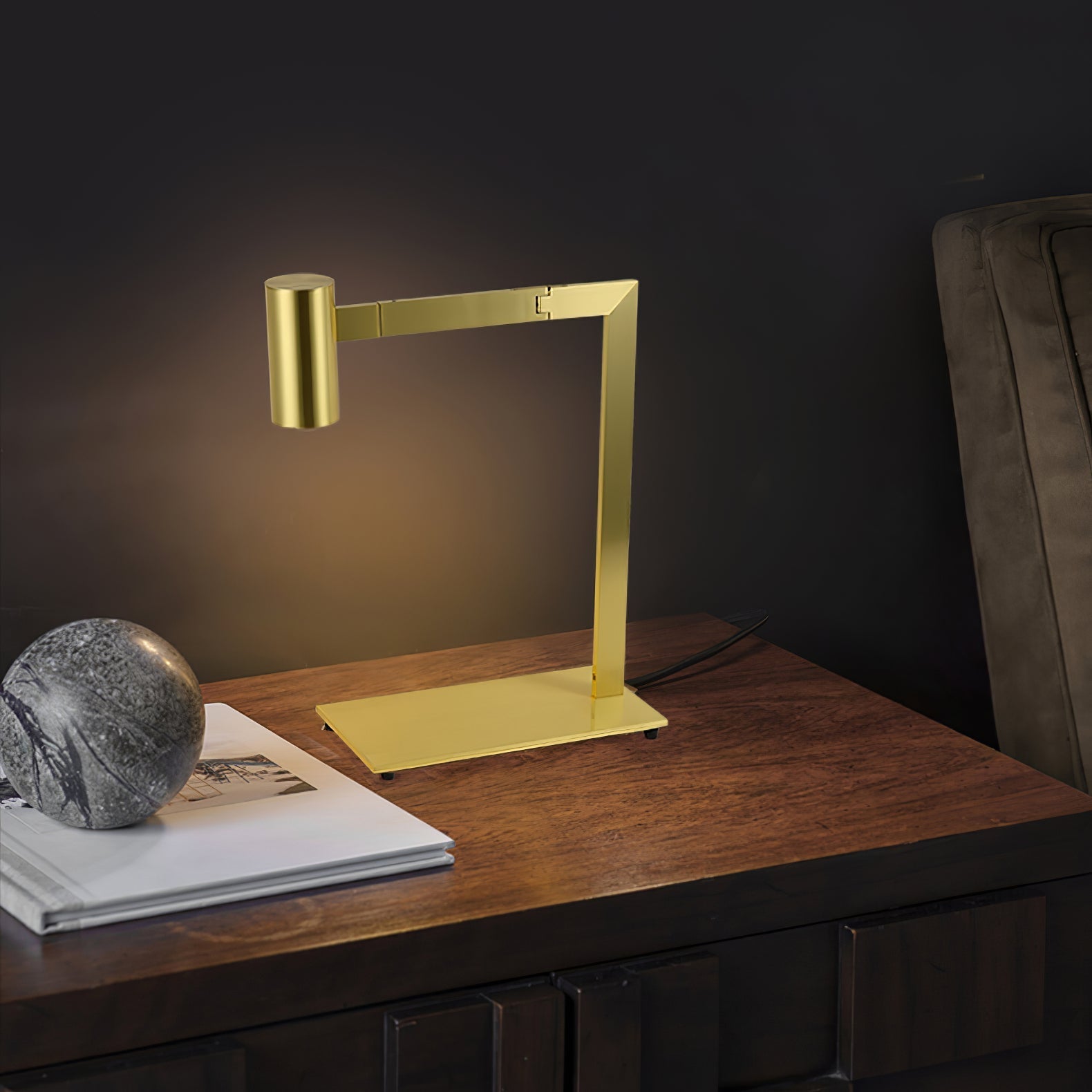 Emmeline Modern Table Lamp-Neutral Decor