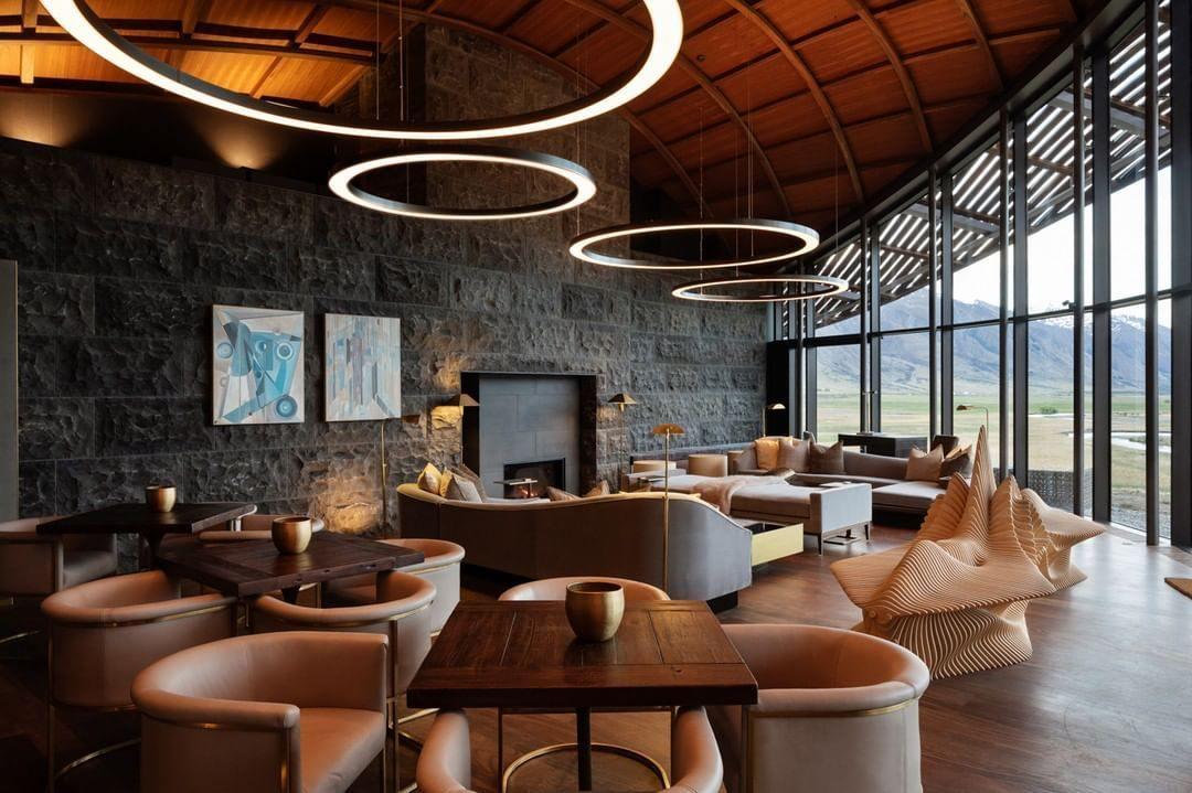 Dexlin Pendant Light LED Ring Gold Modern 3-Ring-Neutral Decor